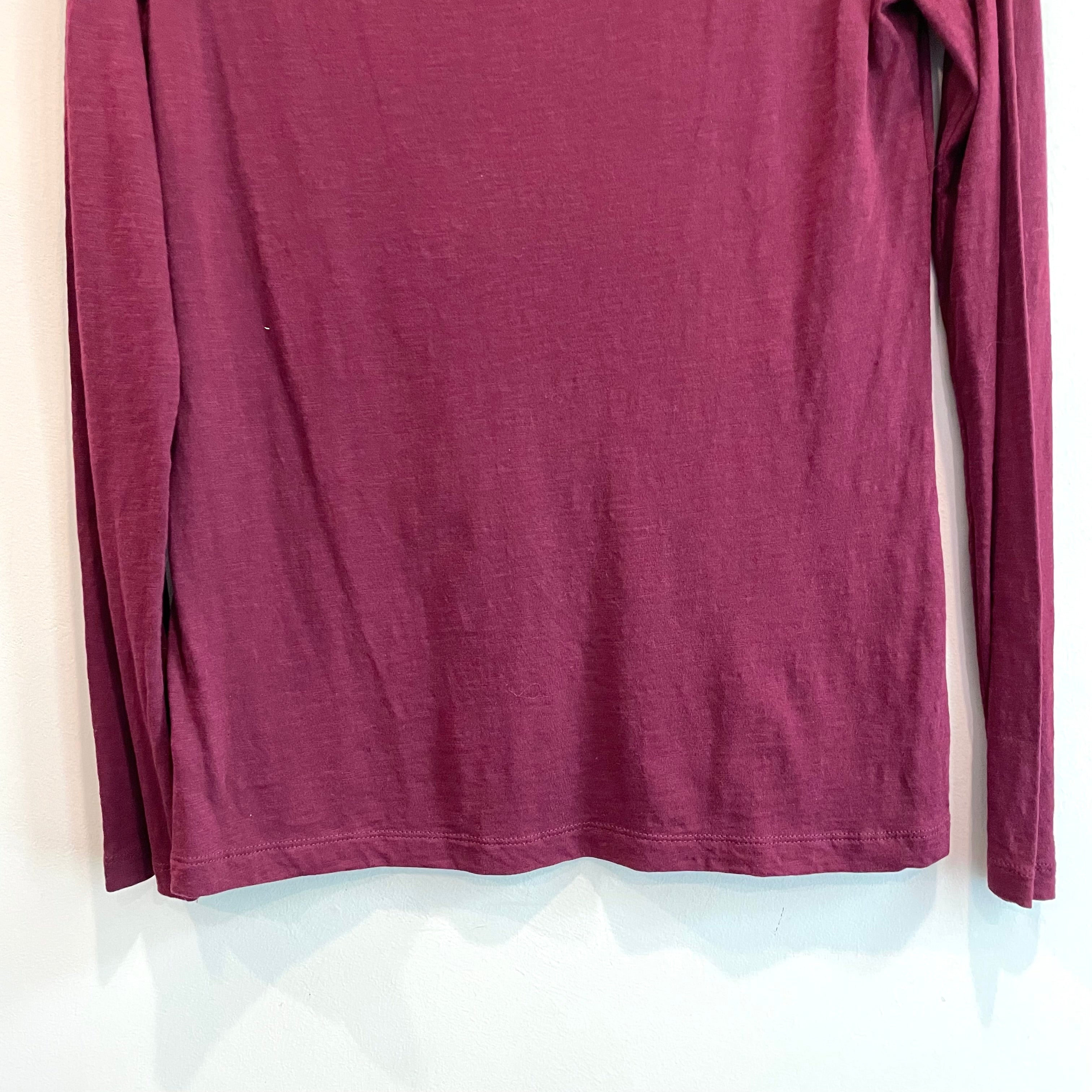 Long Sleeve Wide Neck Top