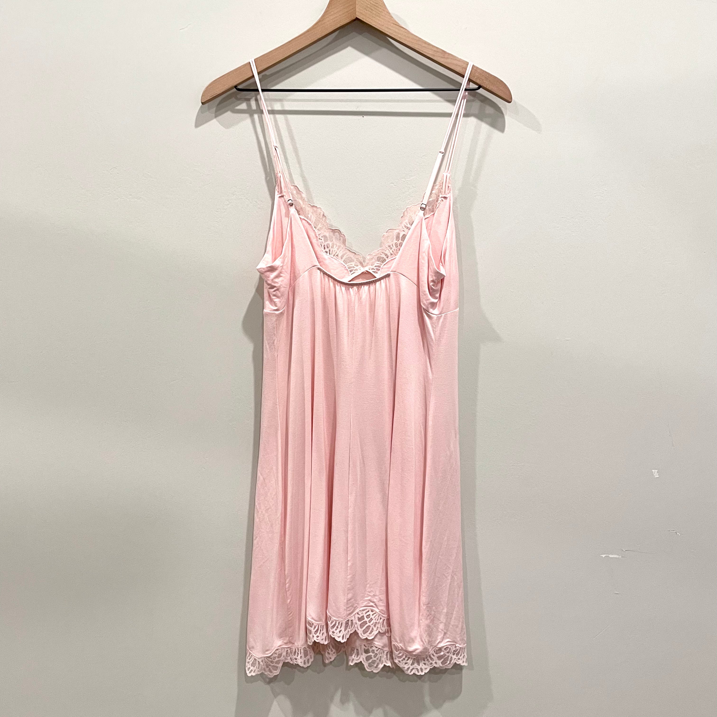 Lace Trim Sleep Dress