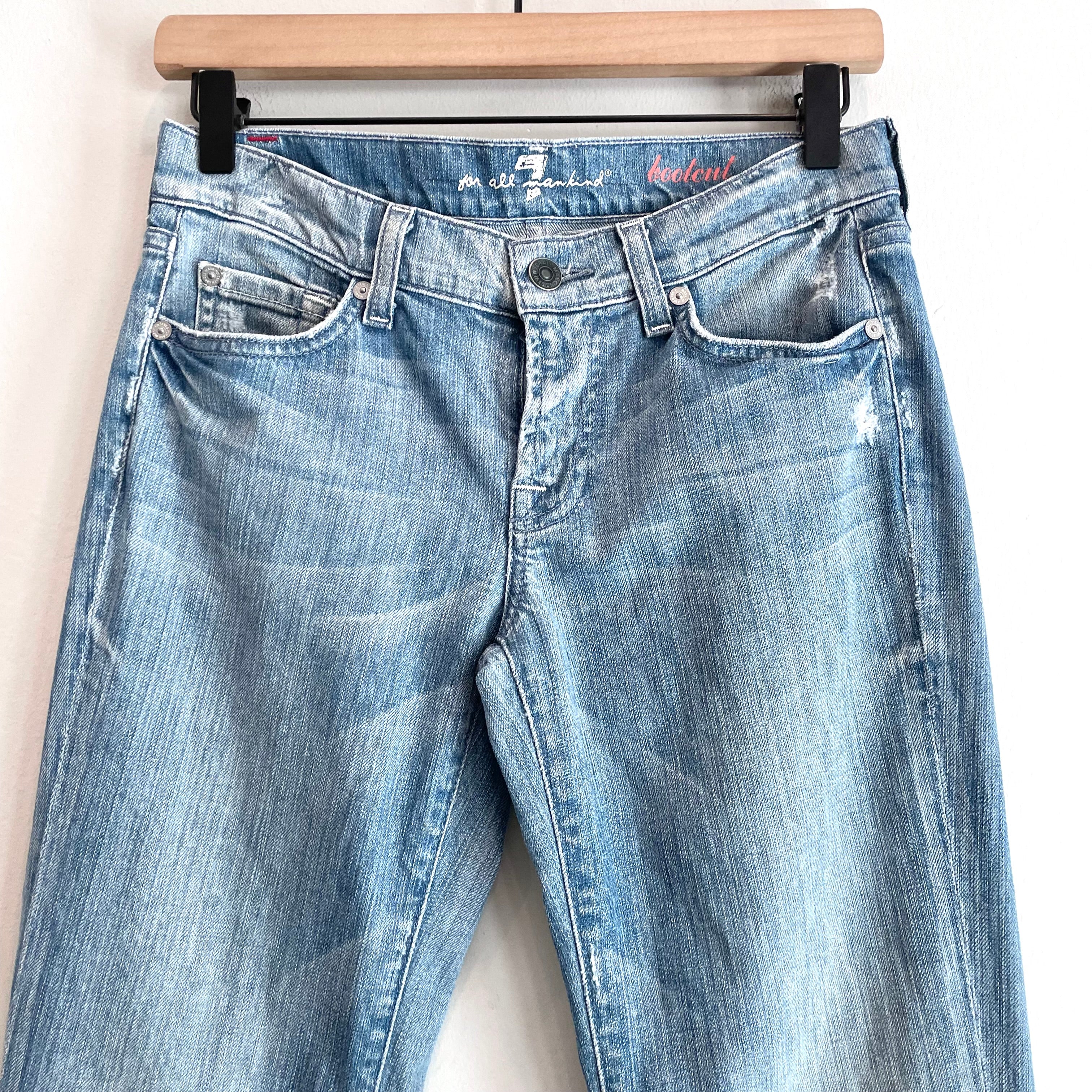 Bootcut Low Rise Jeans