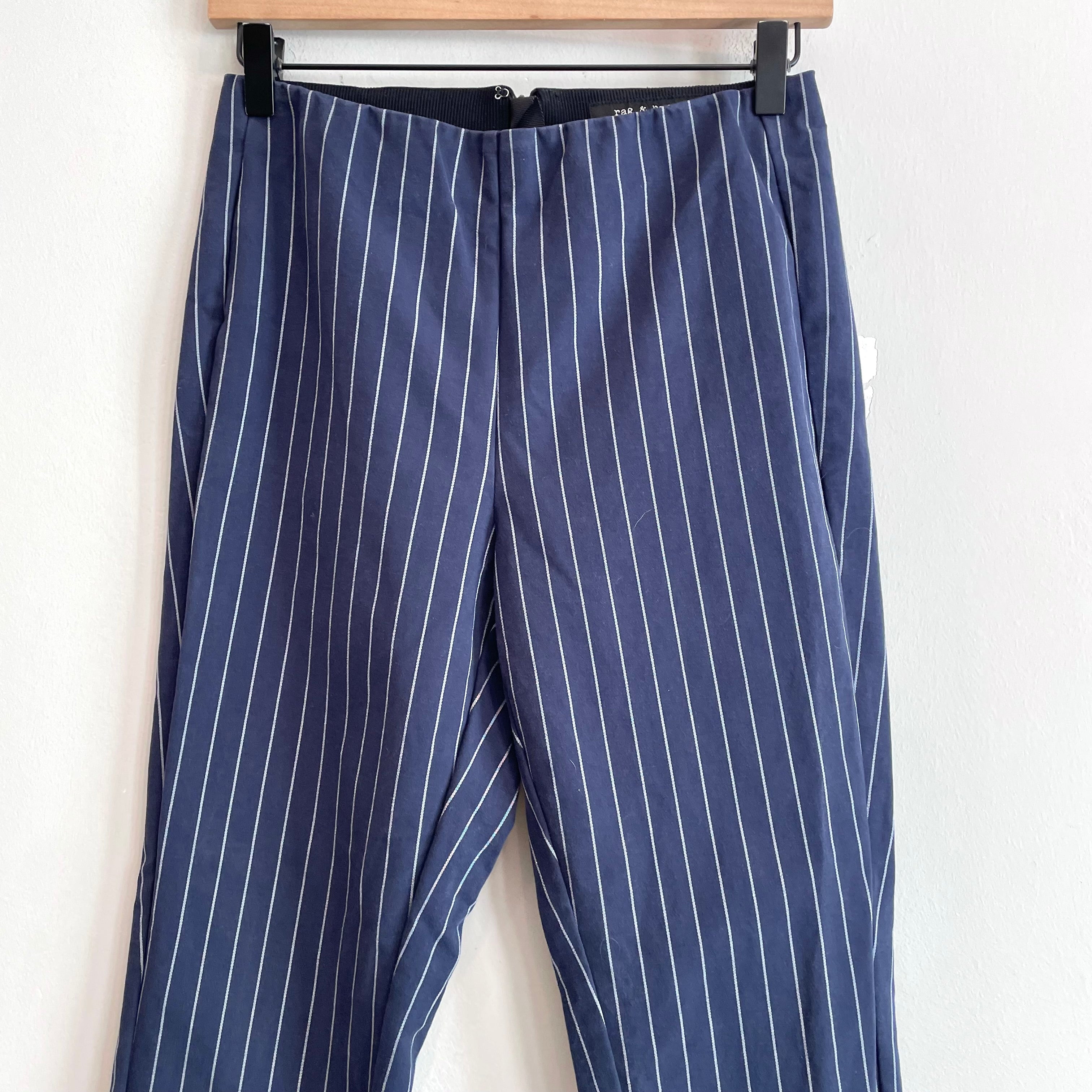 Pinstripe Skinny Pants