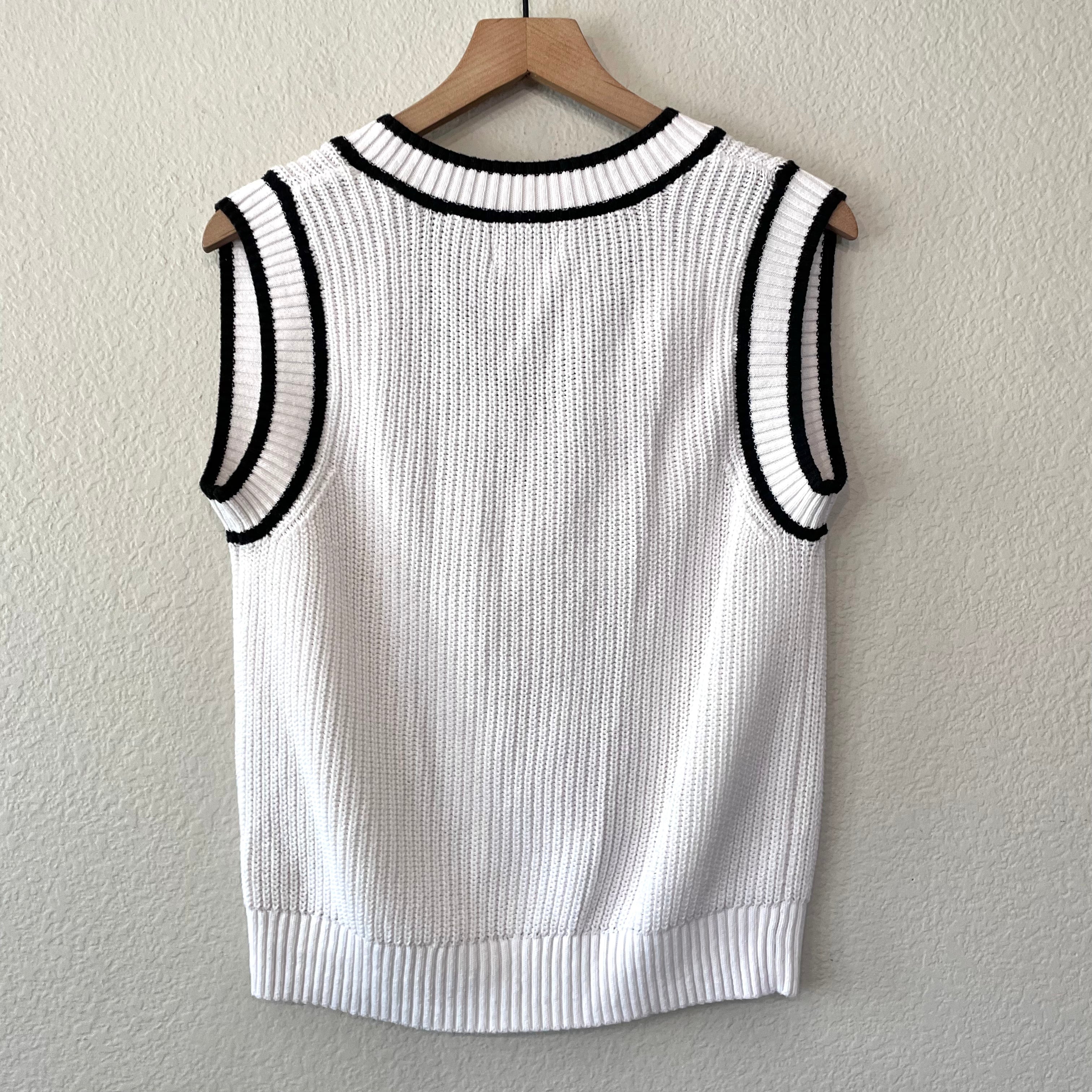 Sleeveless Sweater Vest