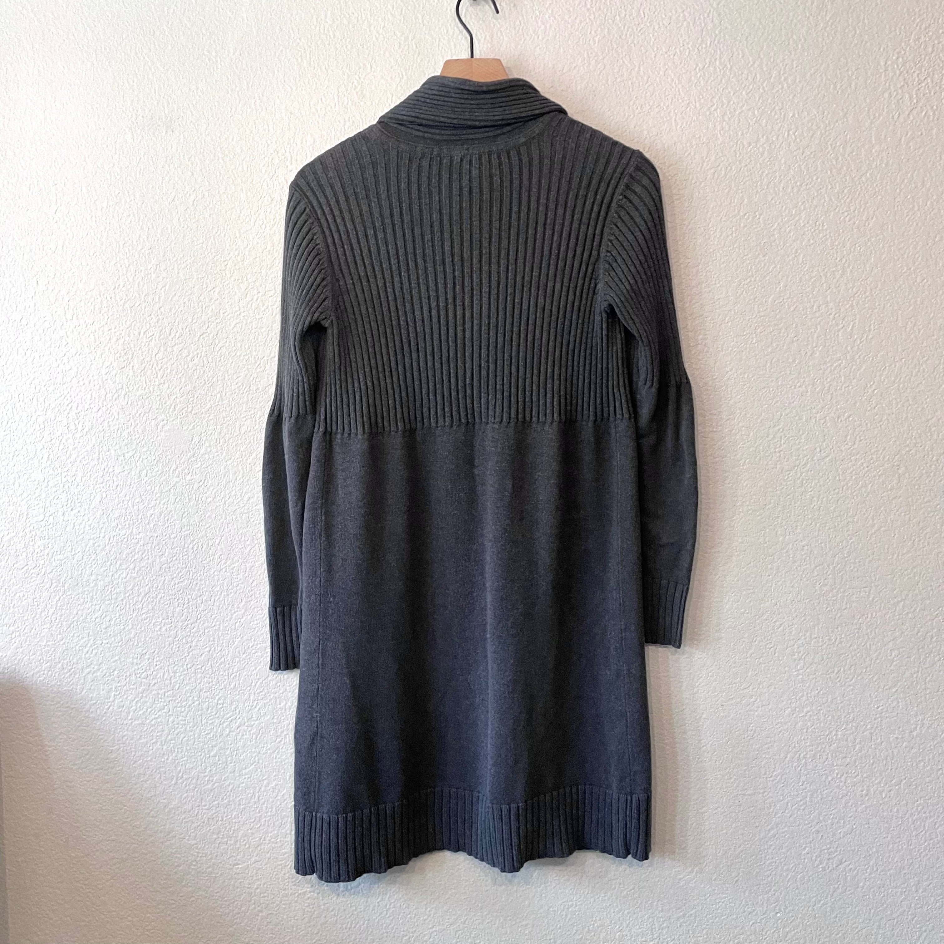 Open Mid-Length Cardigan