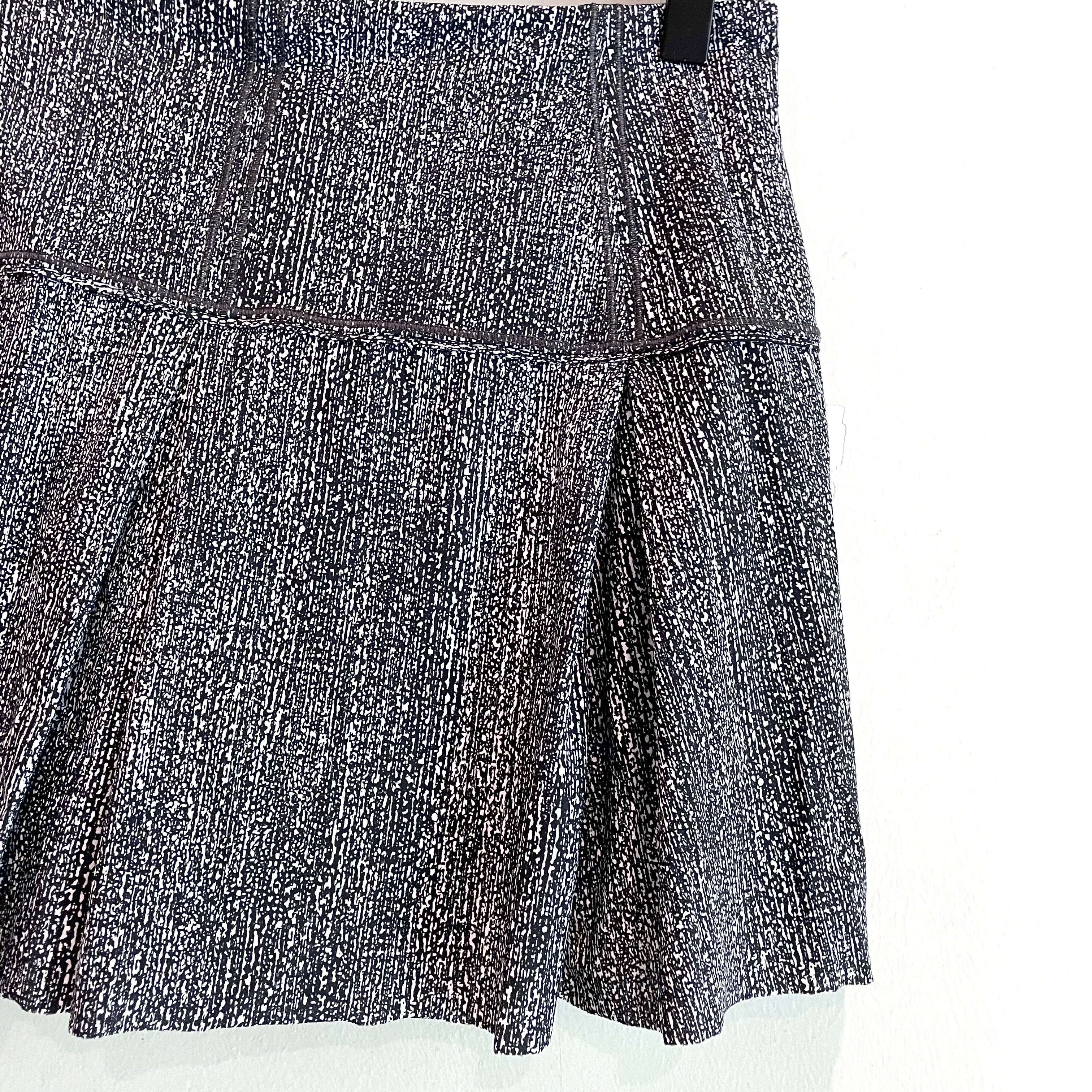 Pleated Shorts Lined Skort