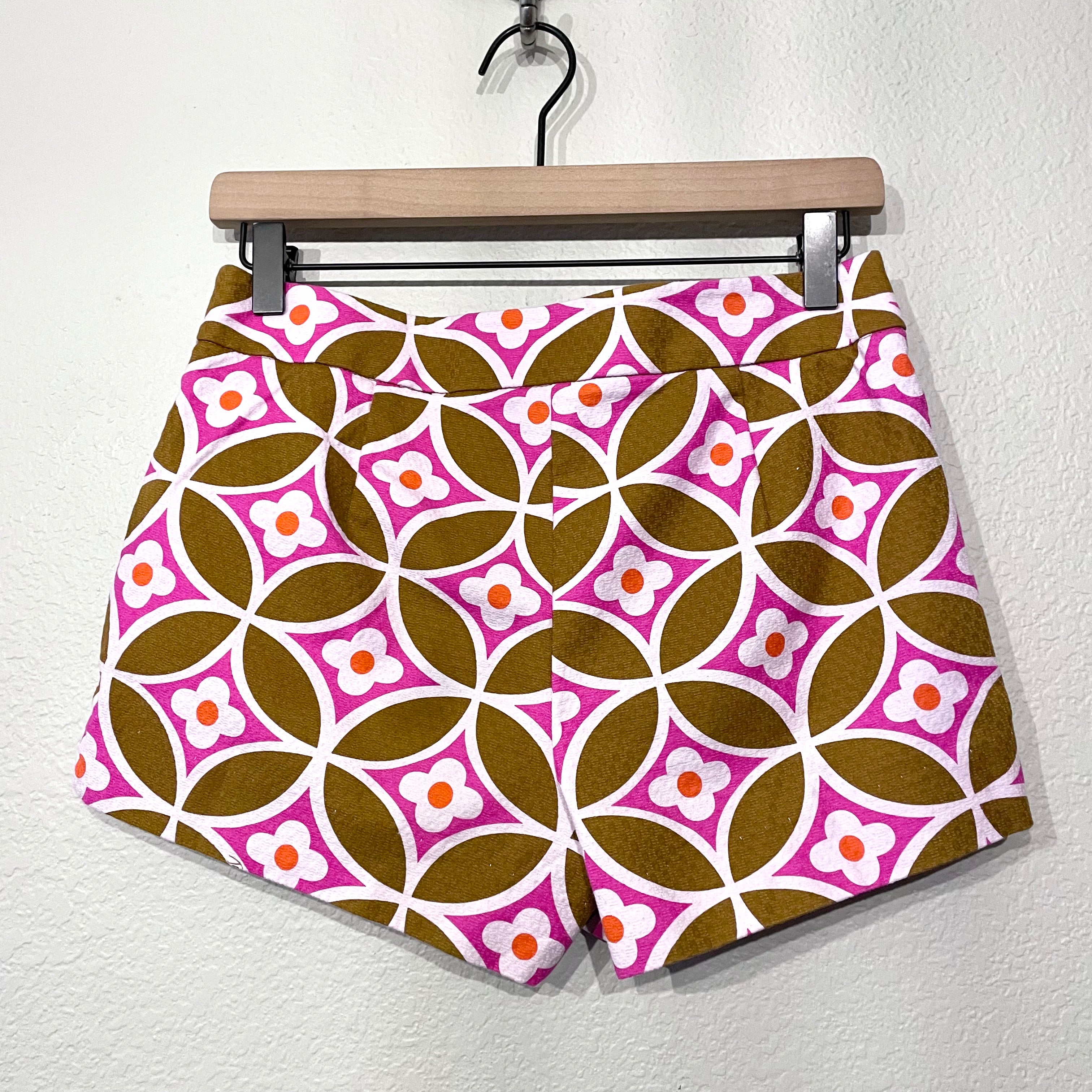 Geo Floral Shorts