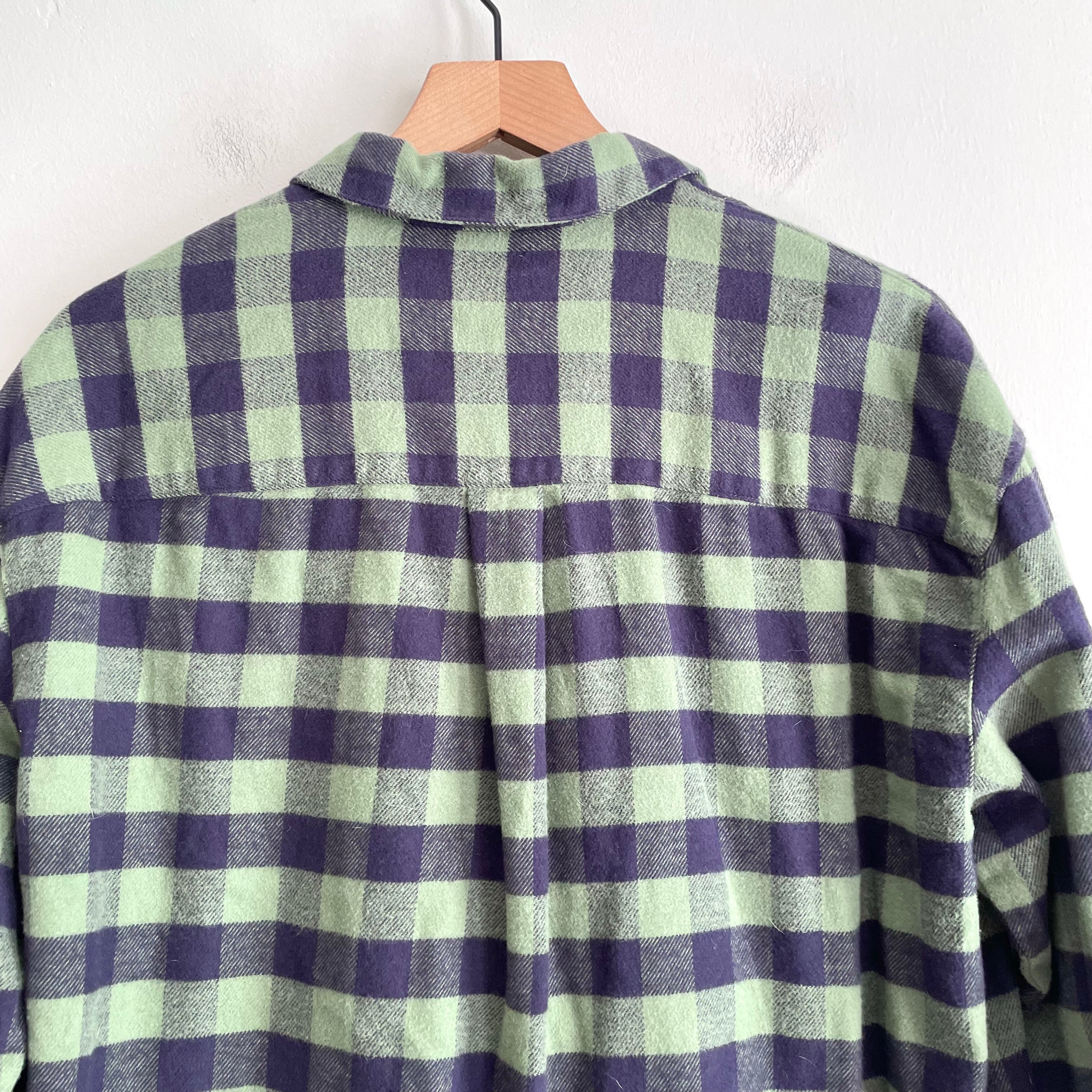 Buffalo Check Plaid Flannel Button Down Top