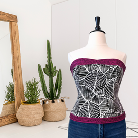 Strapless Bustier Corset Top