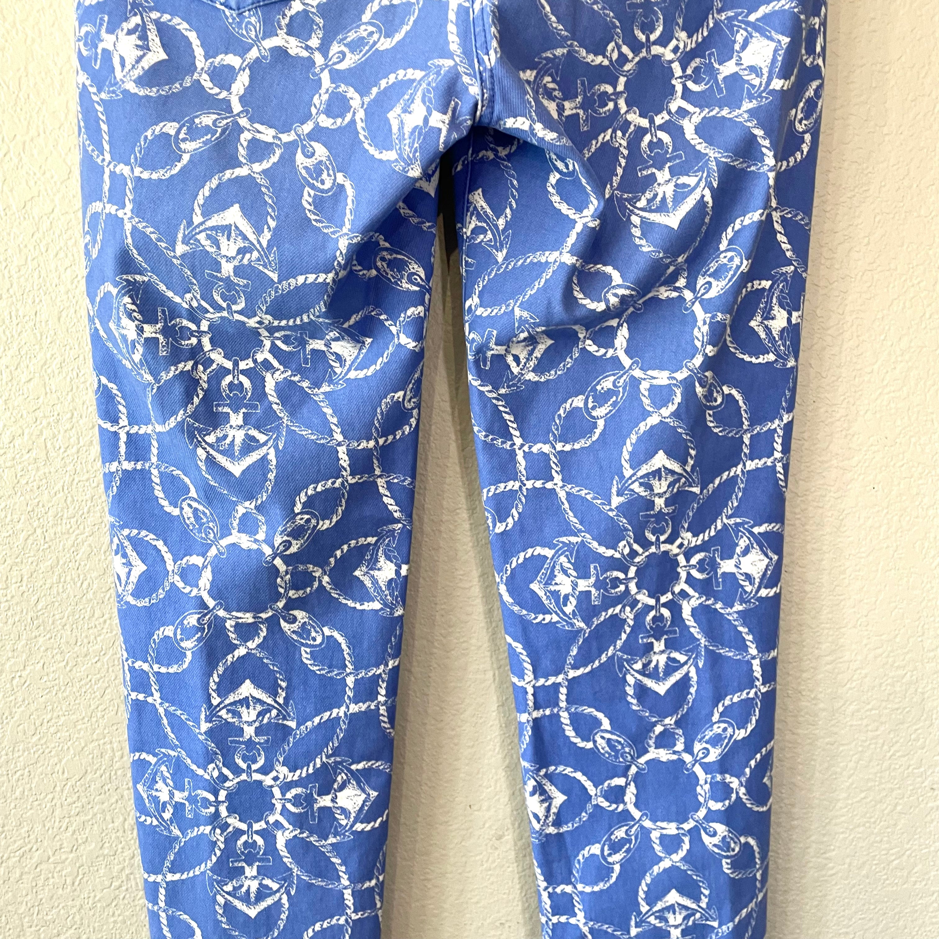 Anchor Sailor Print Jeans