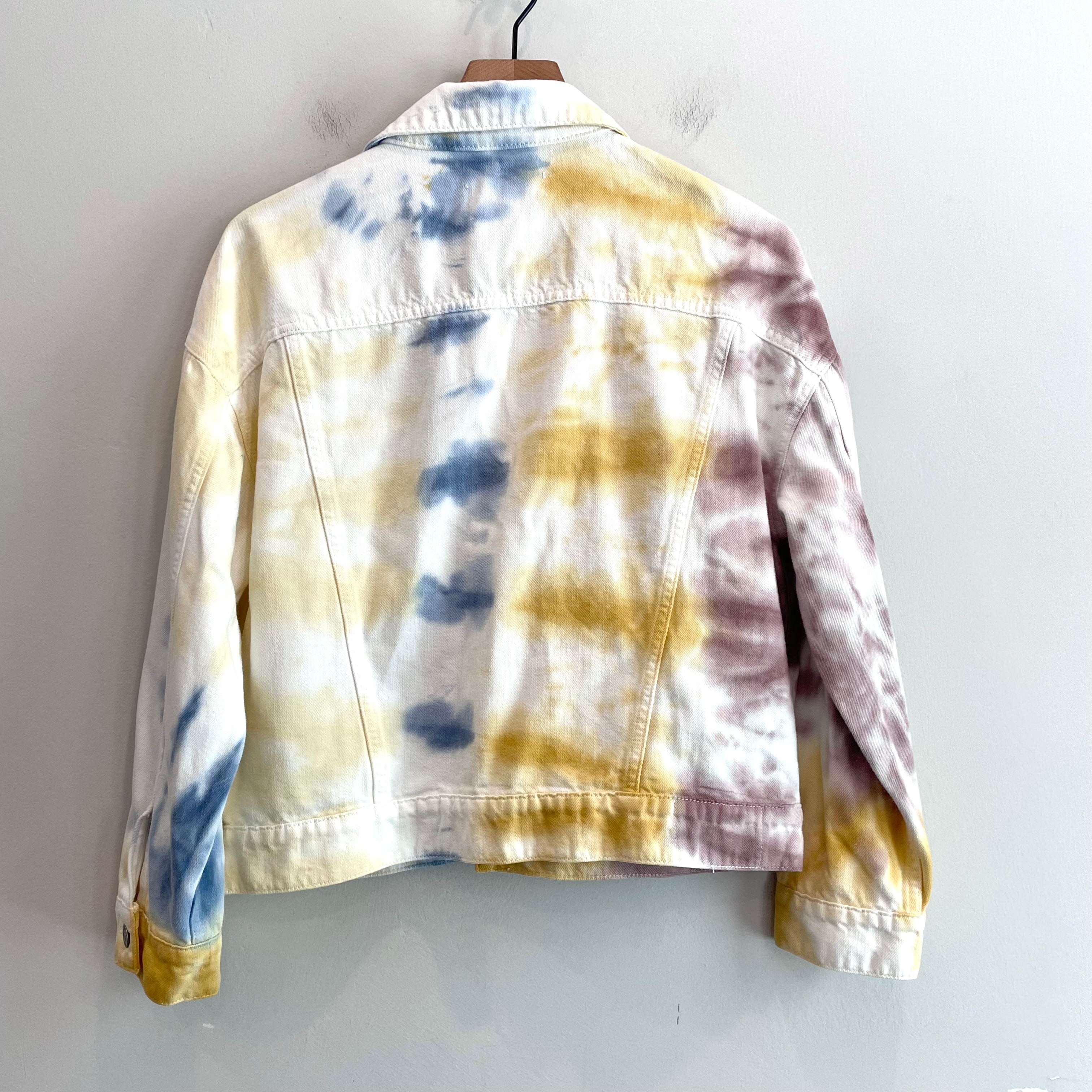 Tie Dye Denim Jean Jacket