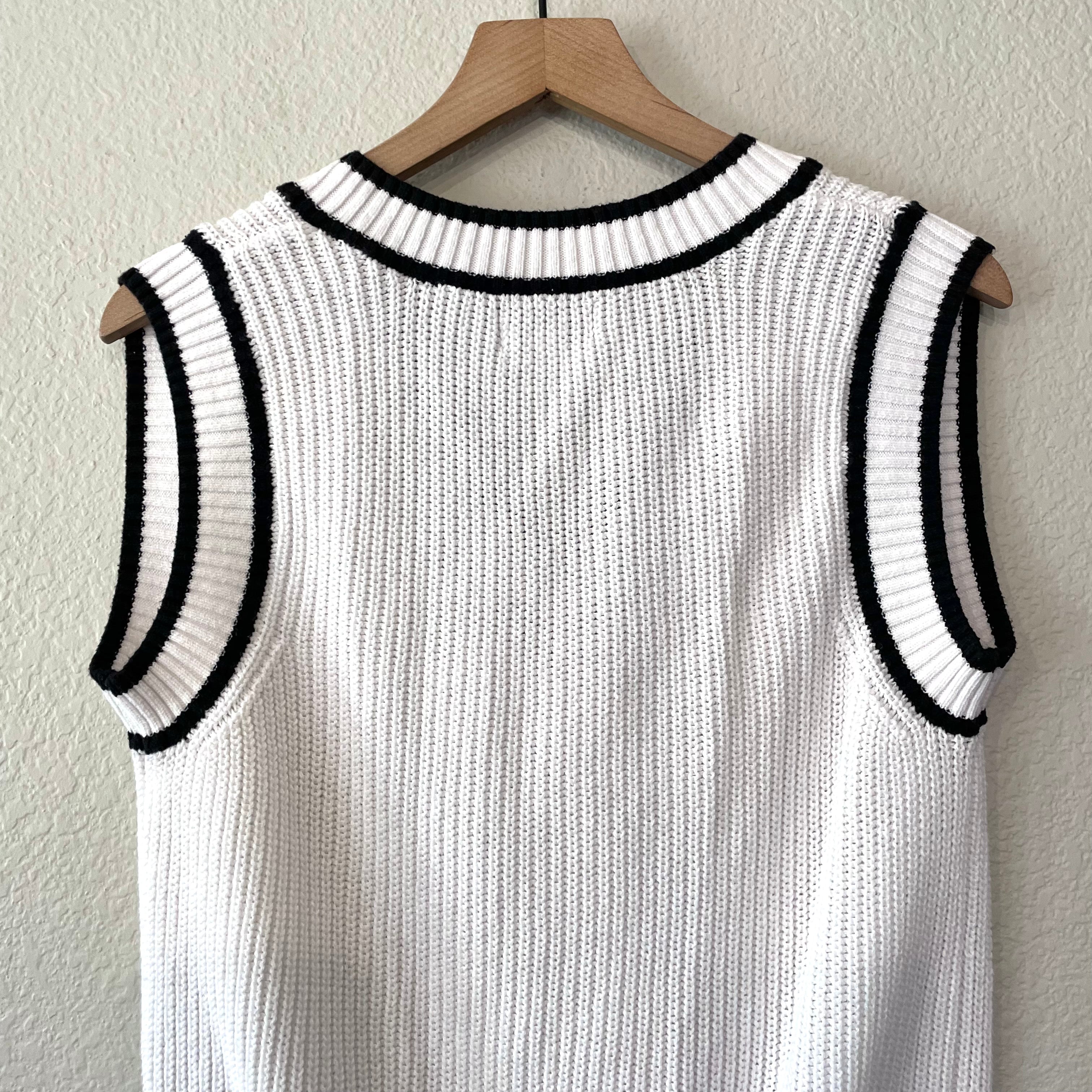 Sleeveless Sweater Vest