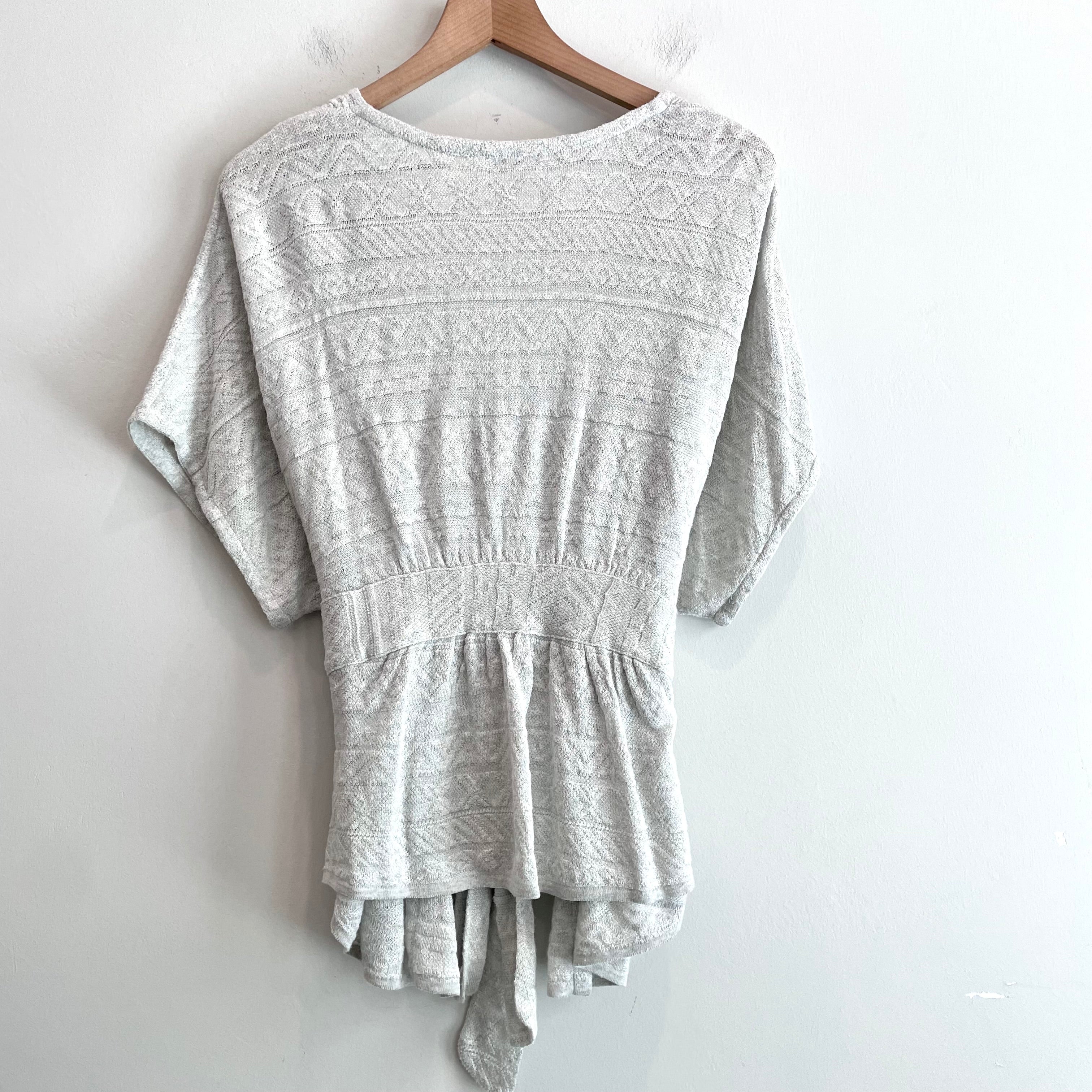 Open Front Dolman Cardigan