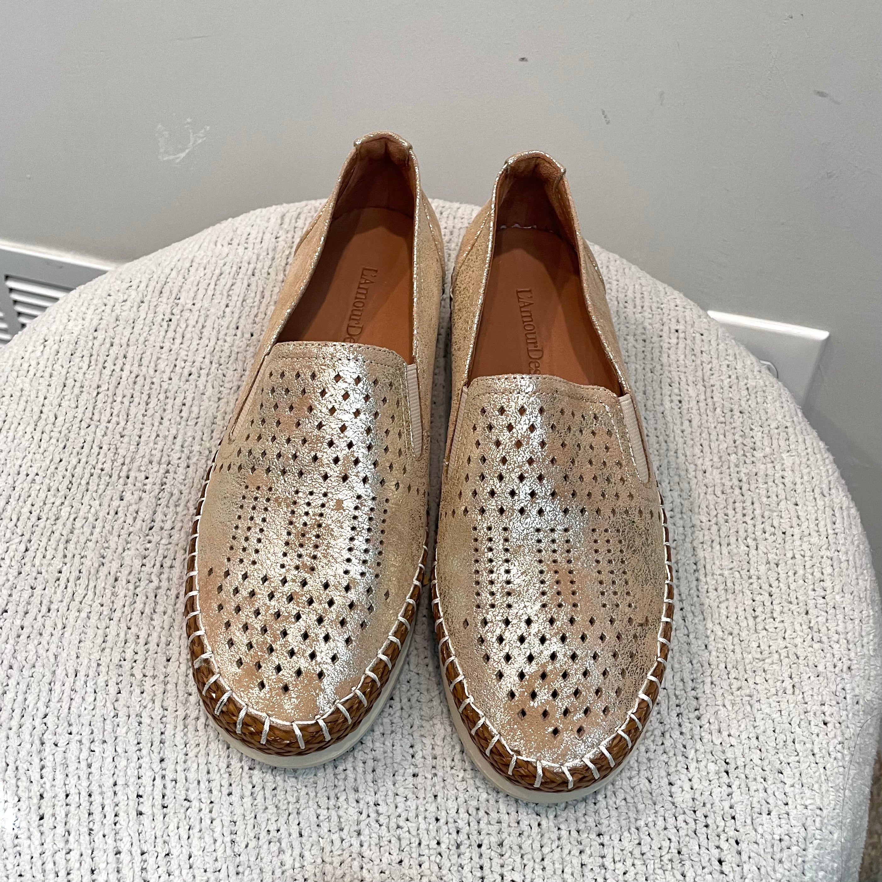 Metallic Comfort Loafer