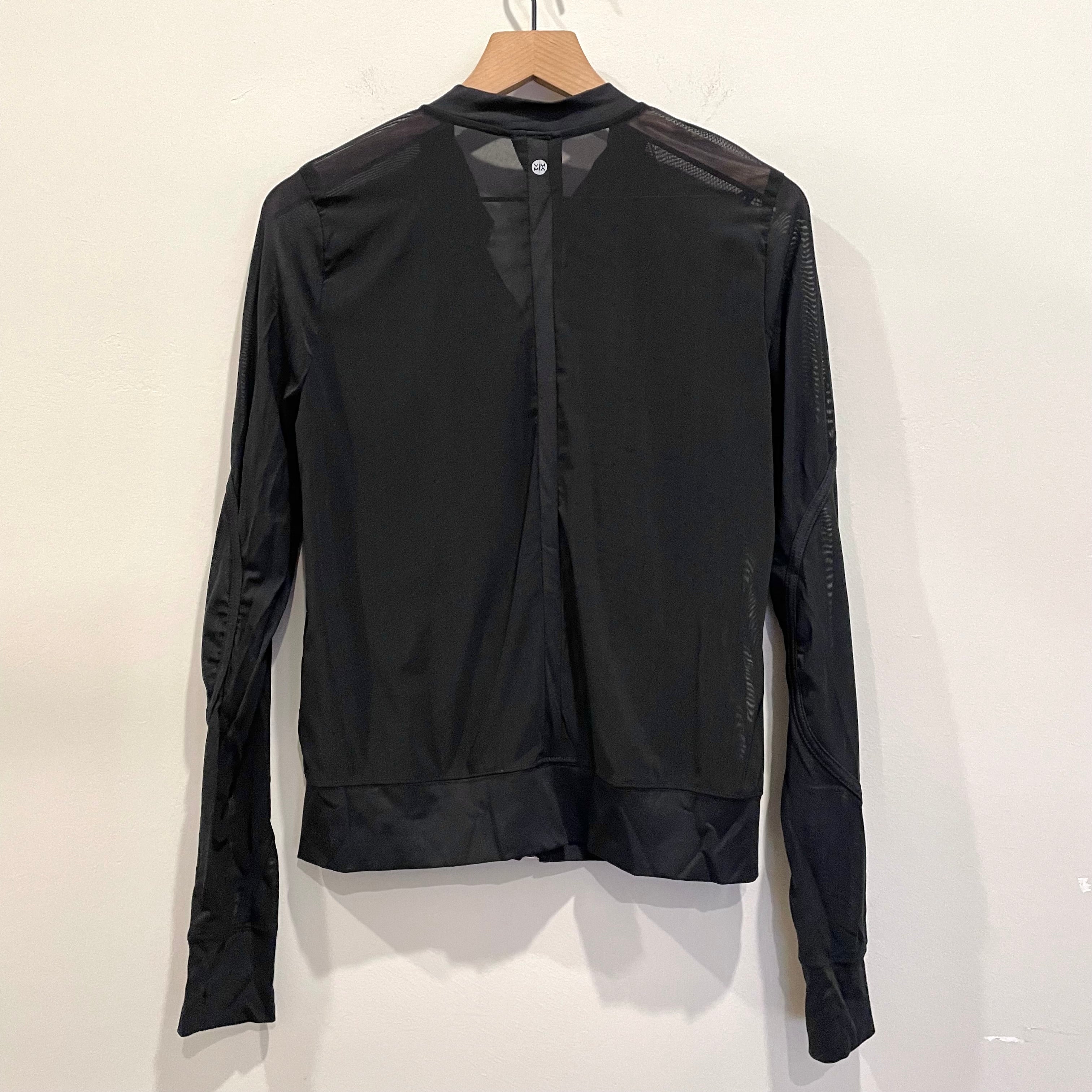 Zip Front Mesh Jacket