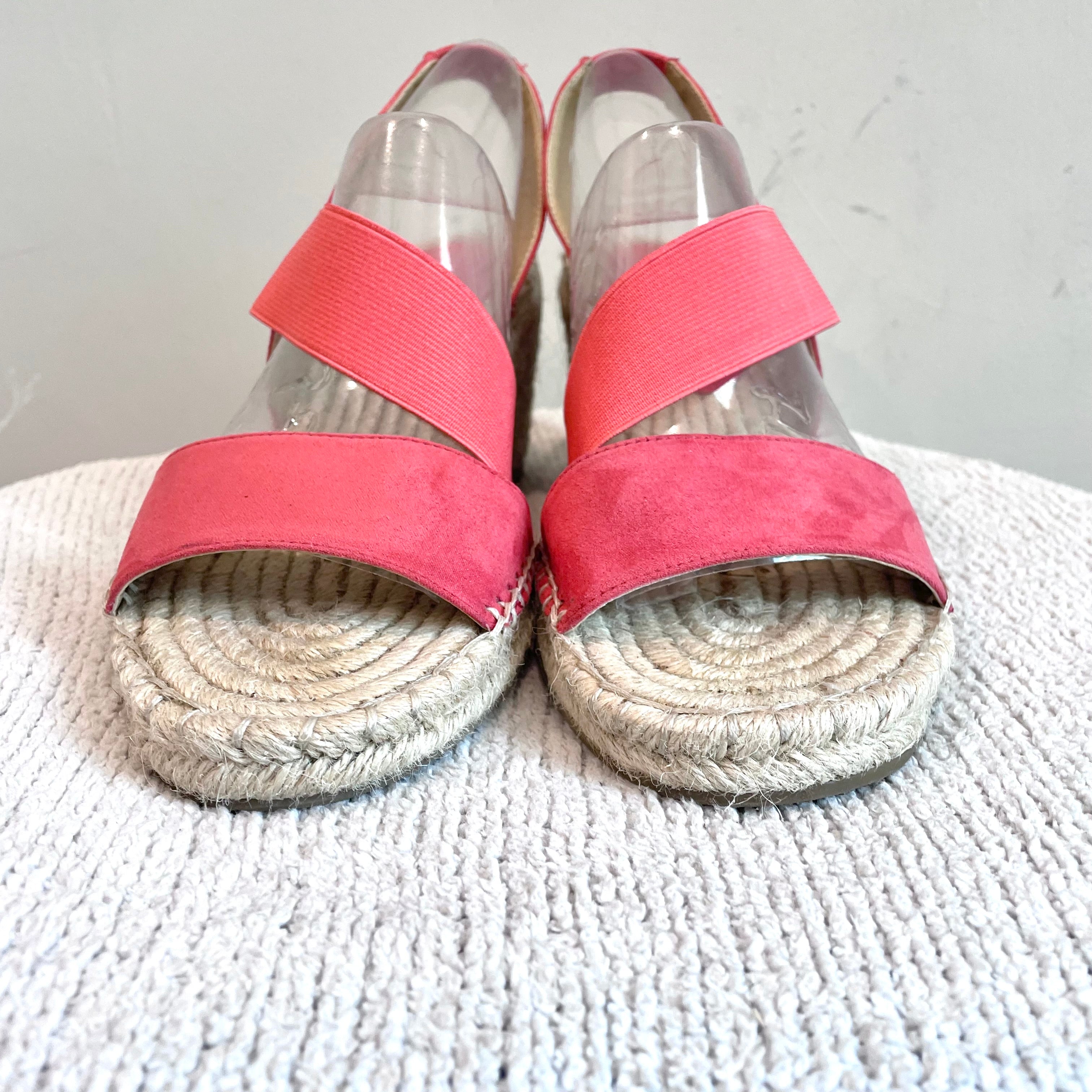 Espadrille Wedge Heel Sandals