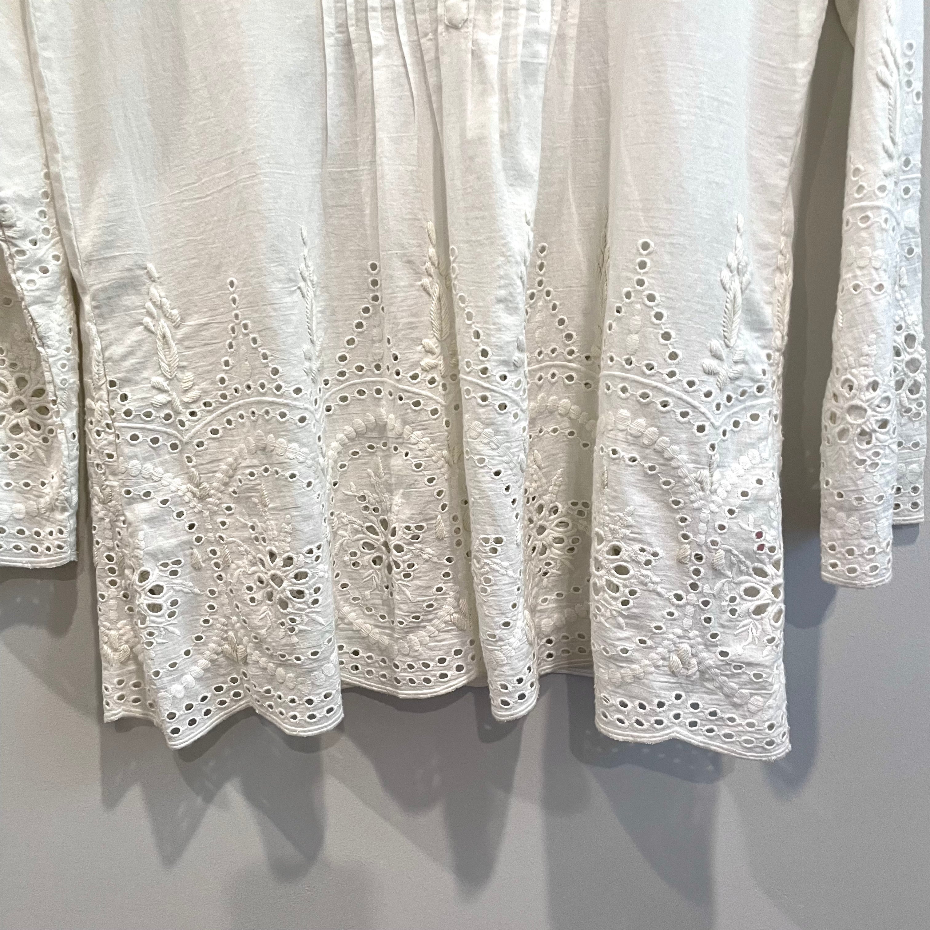 Eyelet Embroidered Tunic