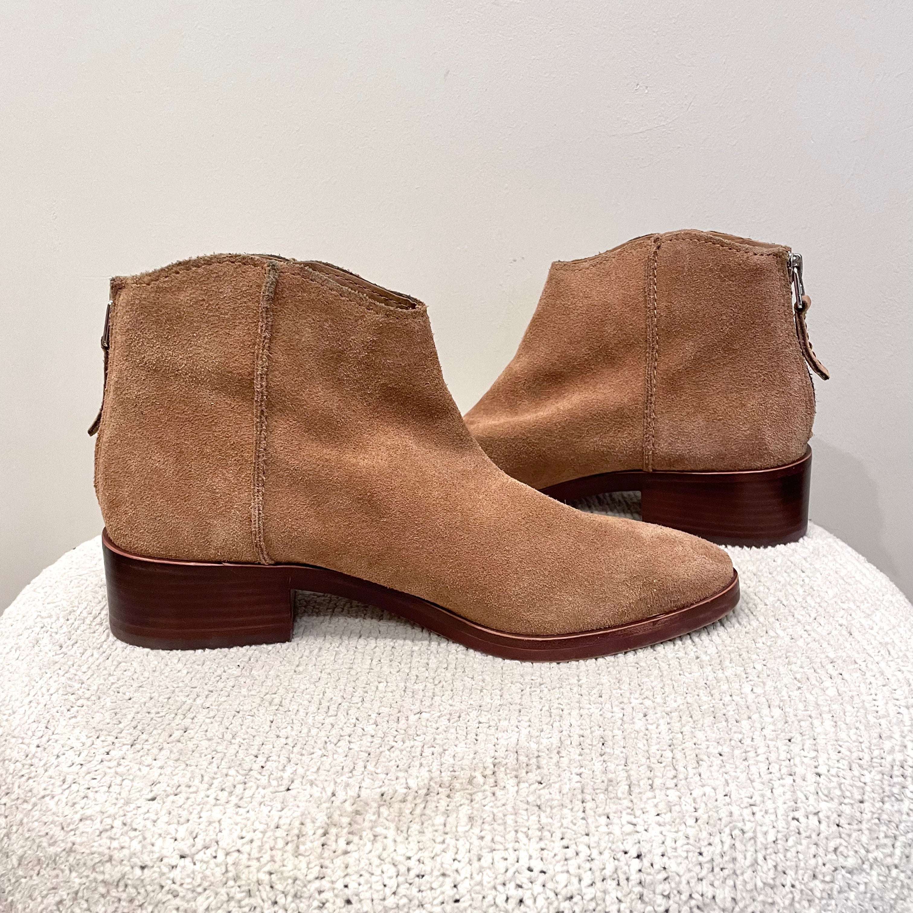 Suede Booties