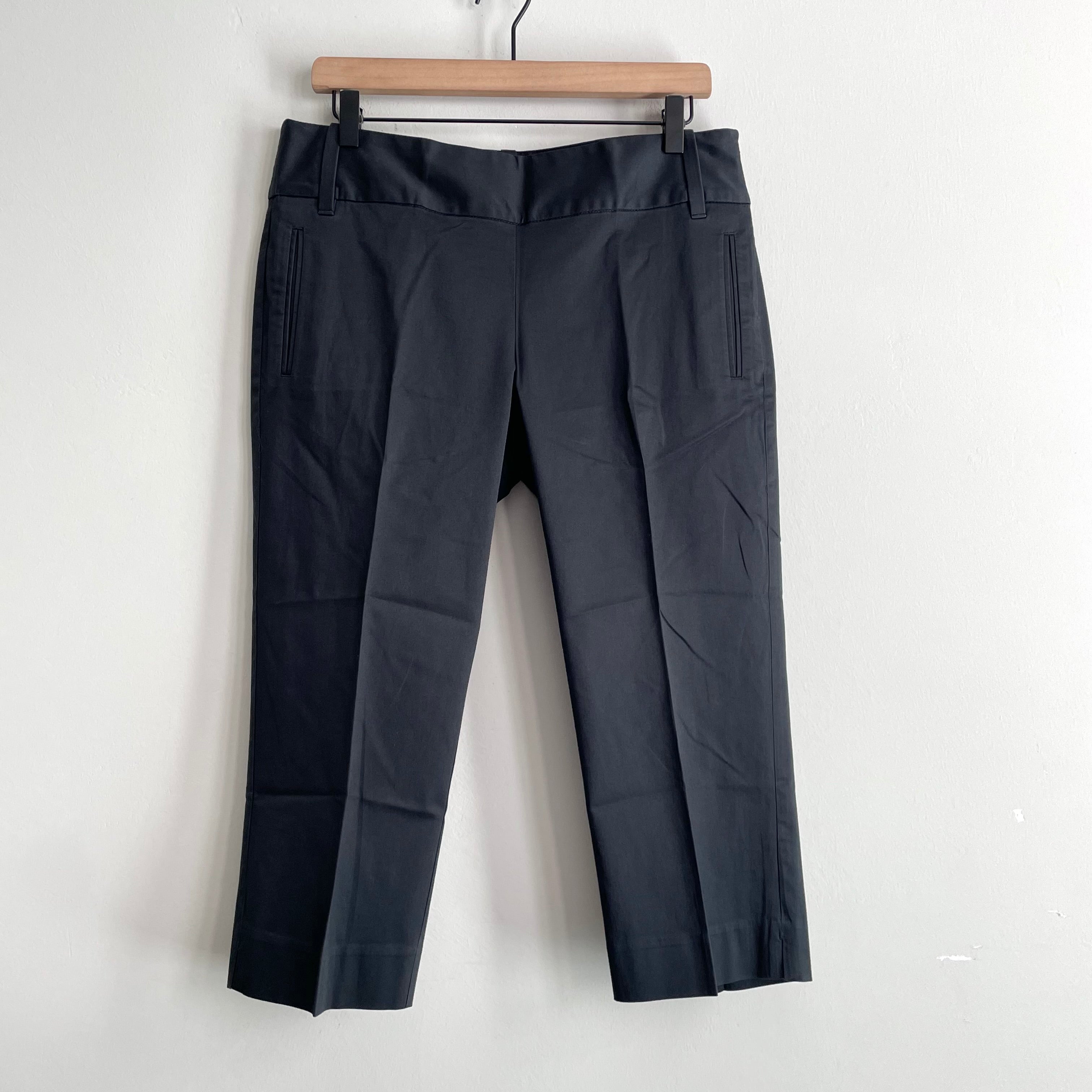 Cotton Stretch Capri Pants