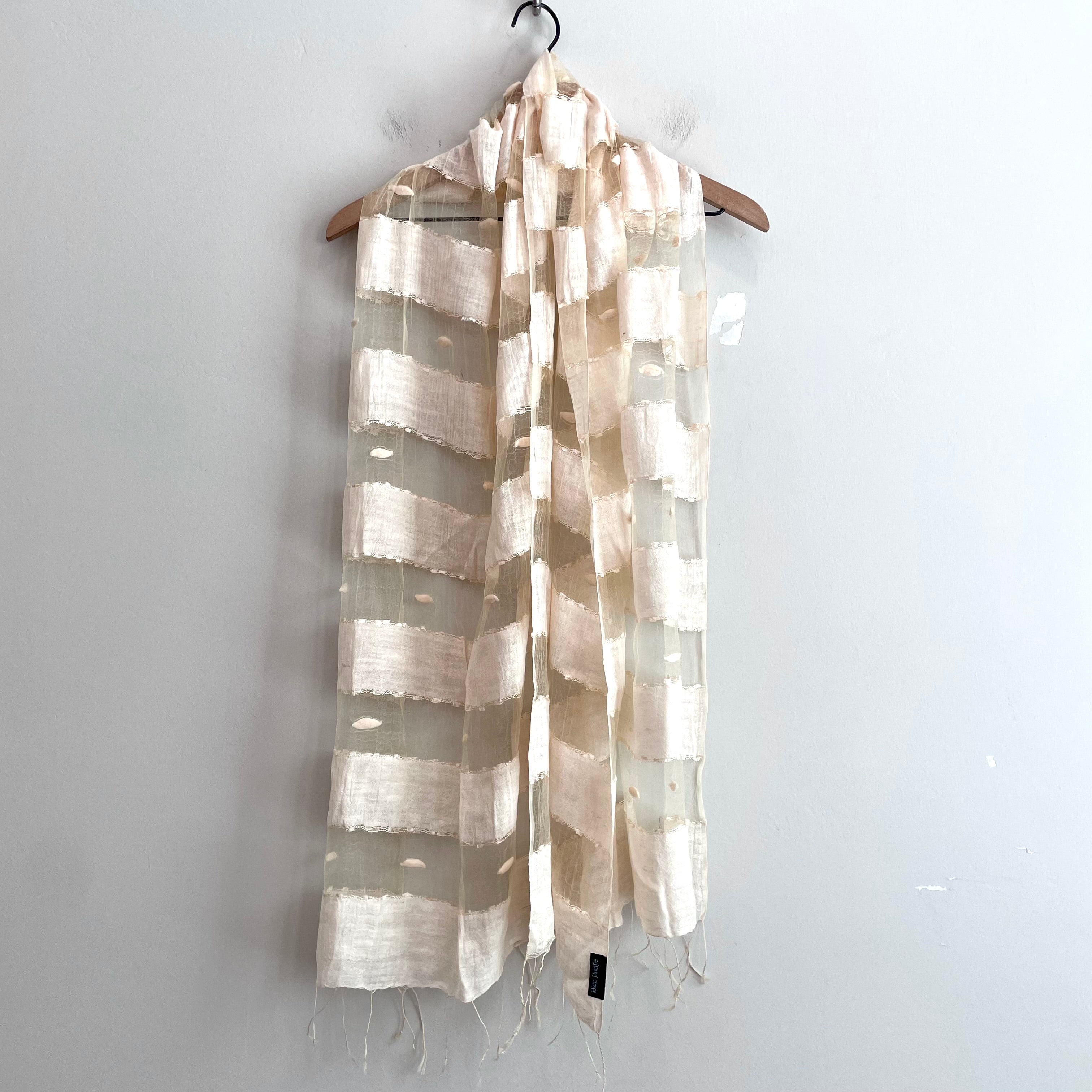 Sheer Panel Scarf