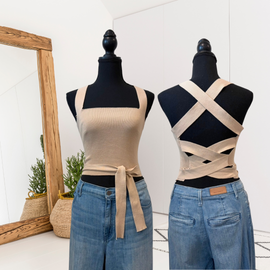 Ribbed Knit Crop Top