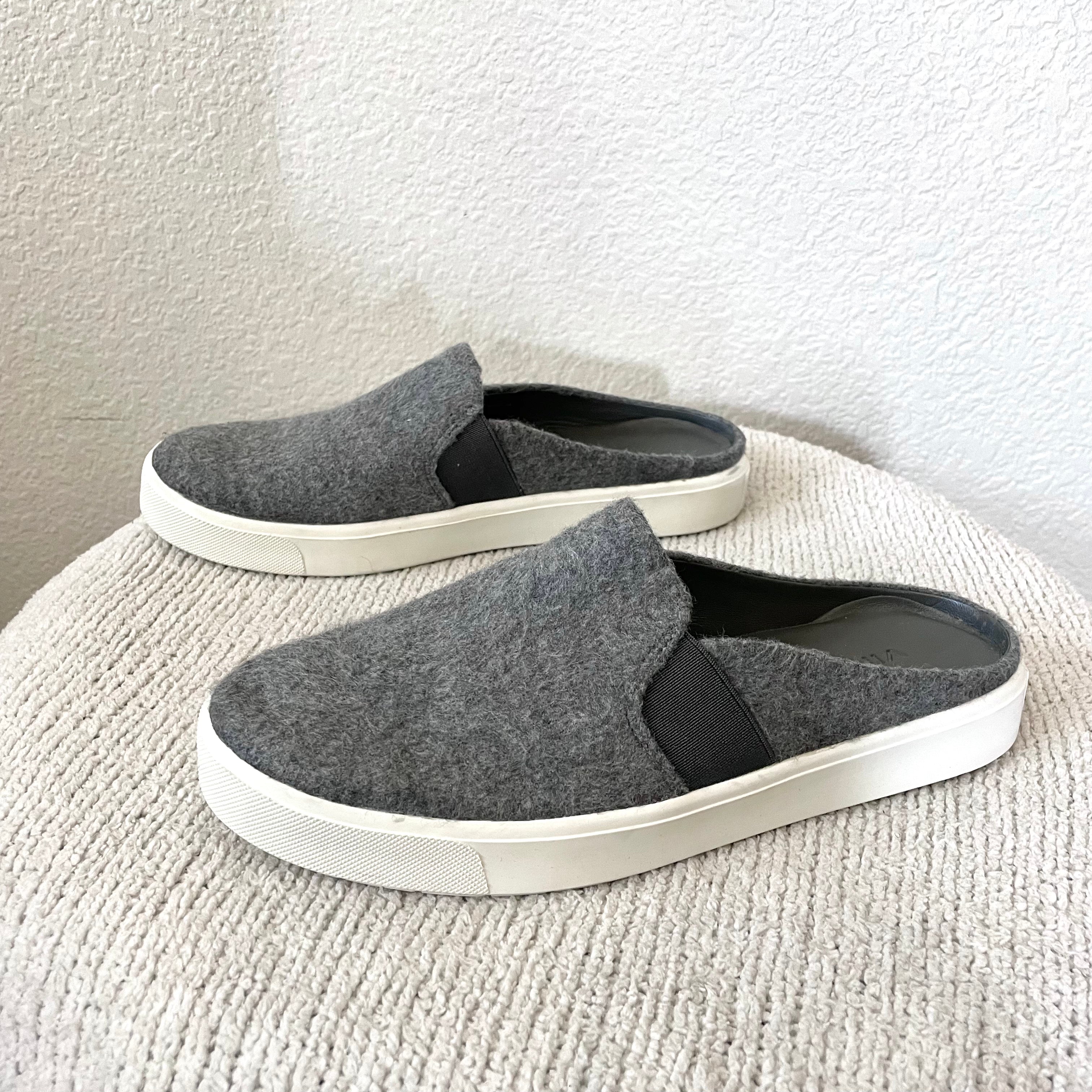 Wool Open Back Sneakers