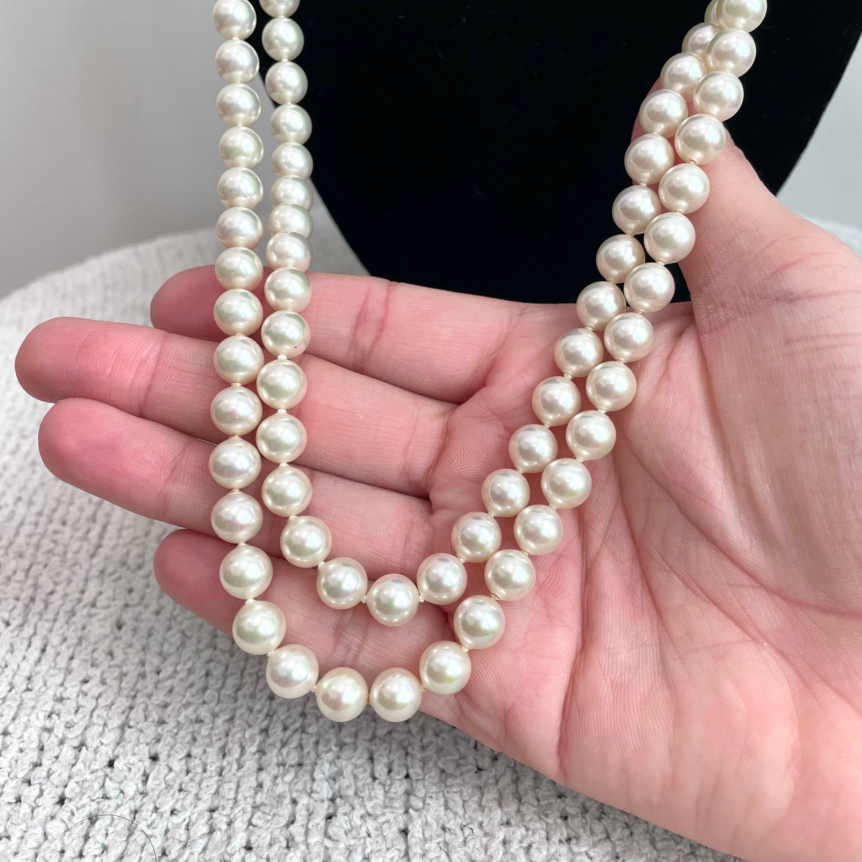 Faux Pearl Necklace