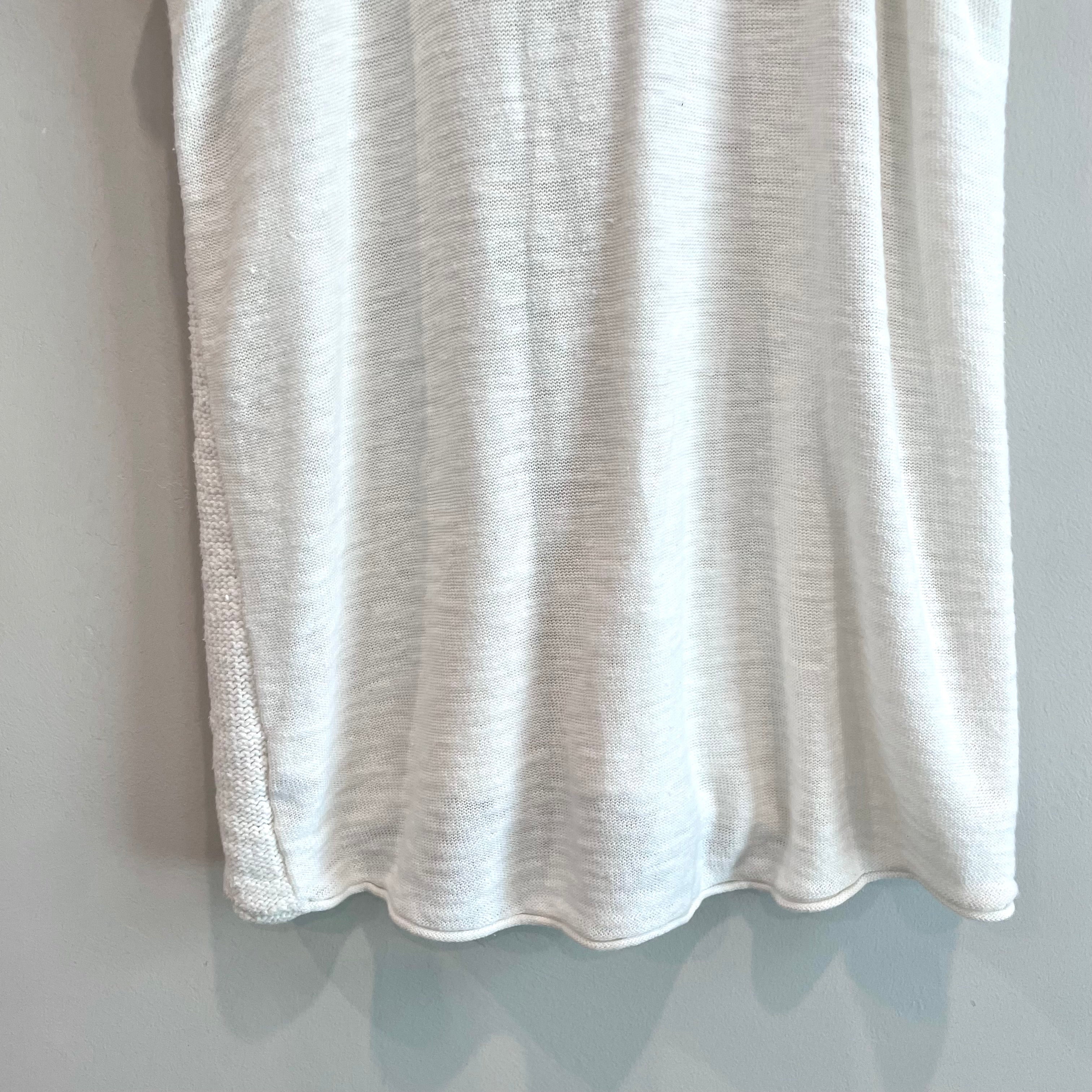 Linen Blend Knit Tank Top