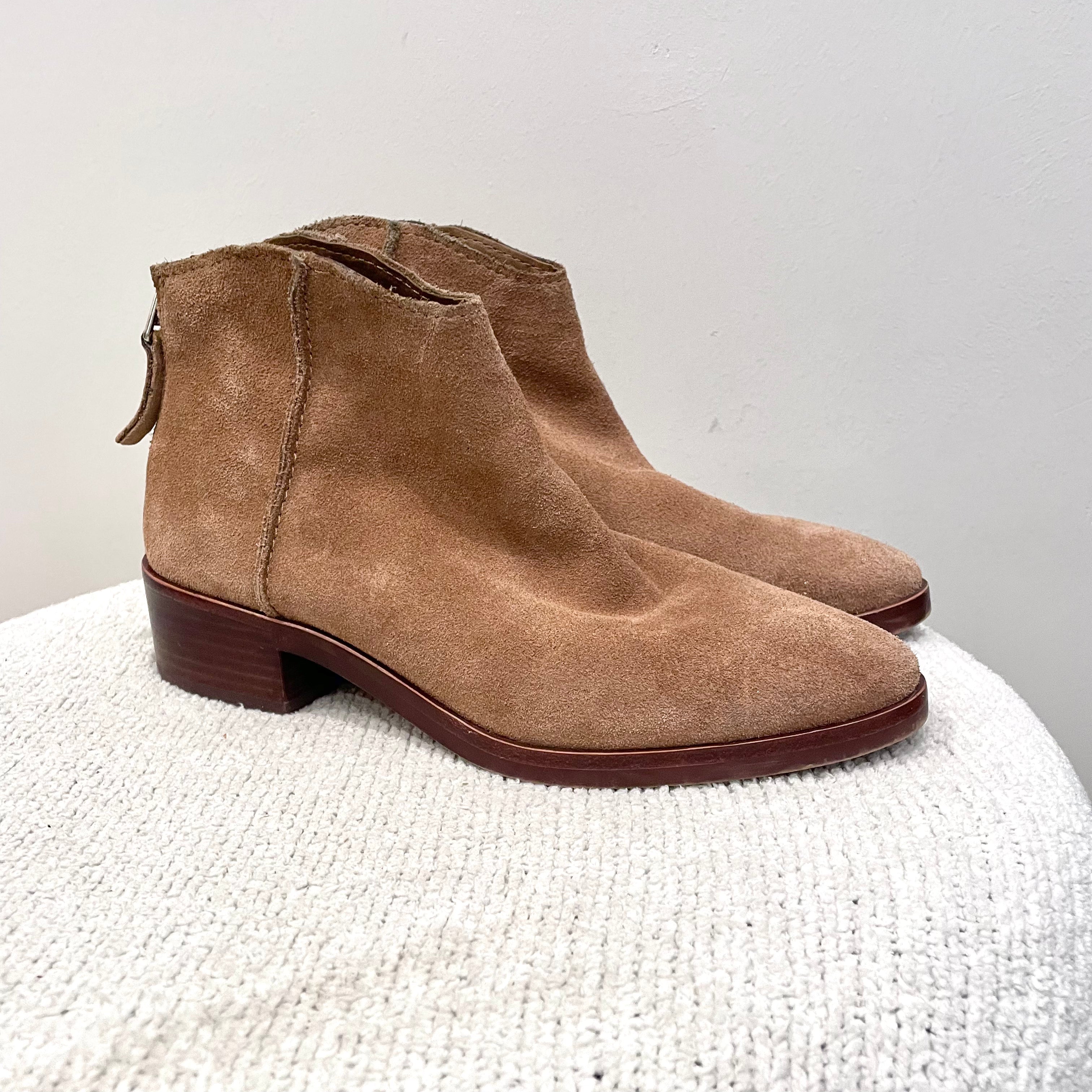 Suede Booties