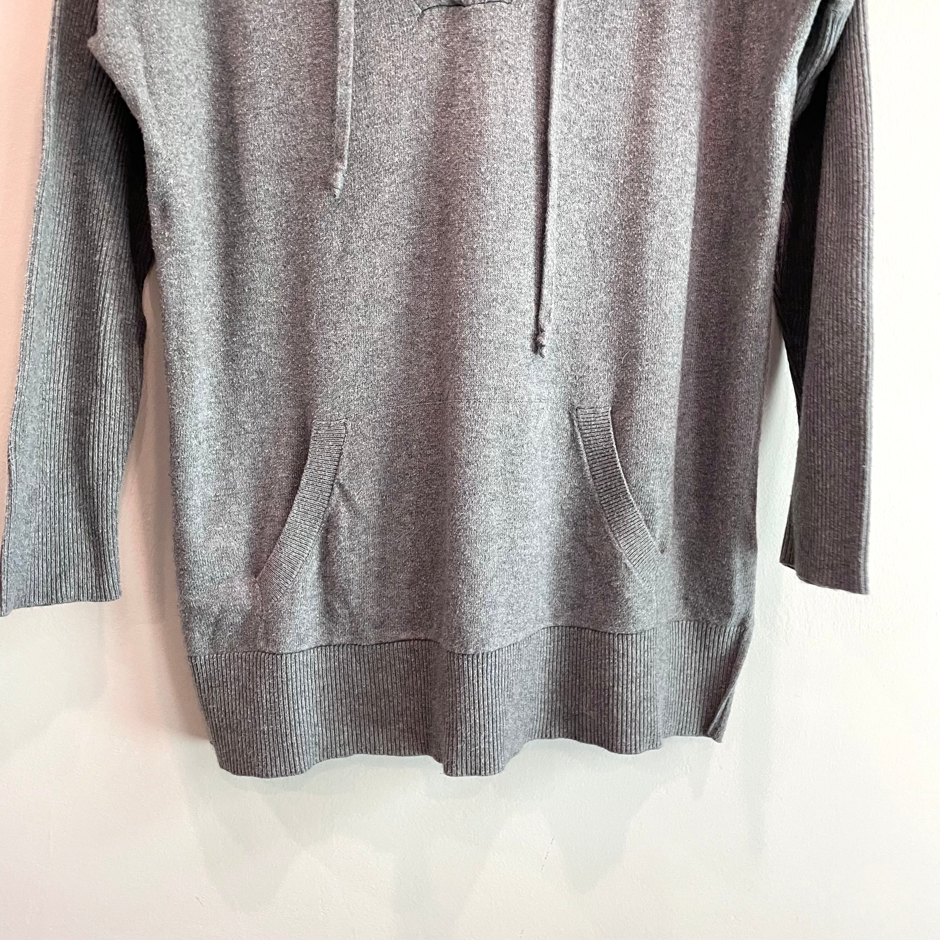 Hooded V-Neck Sweater