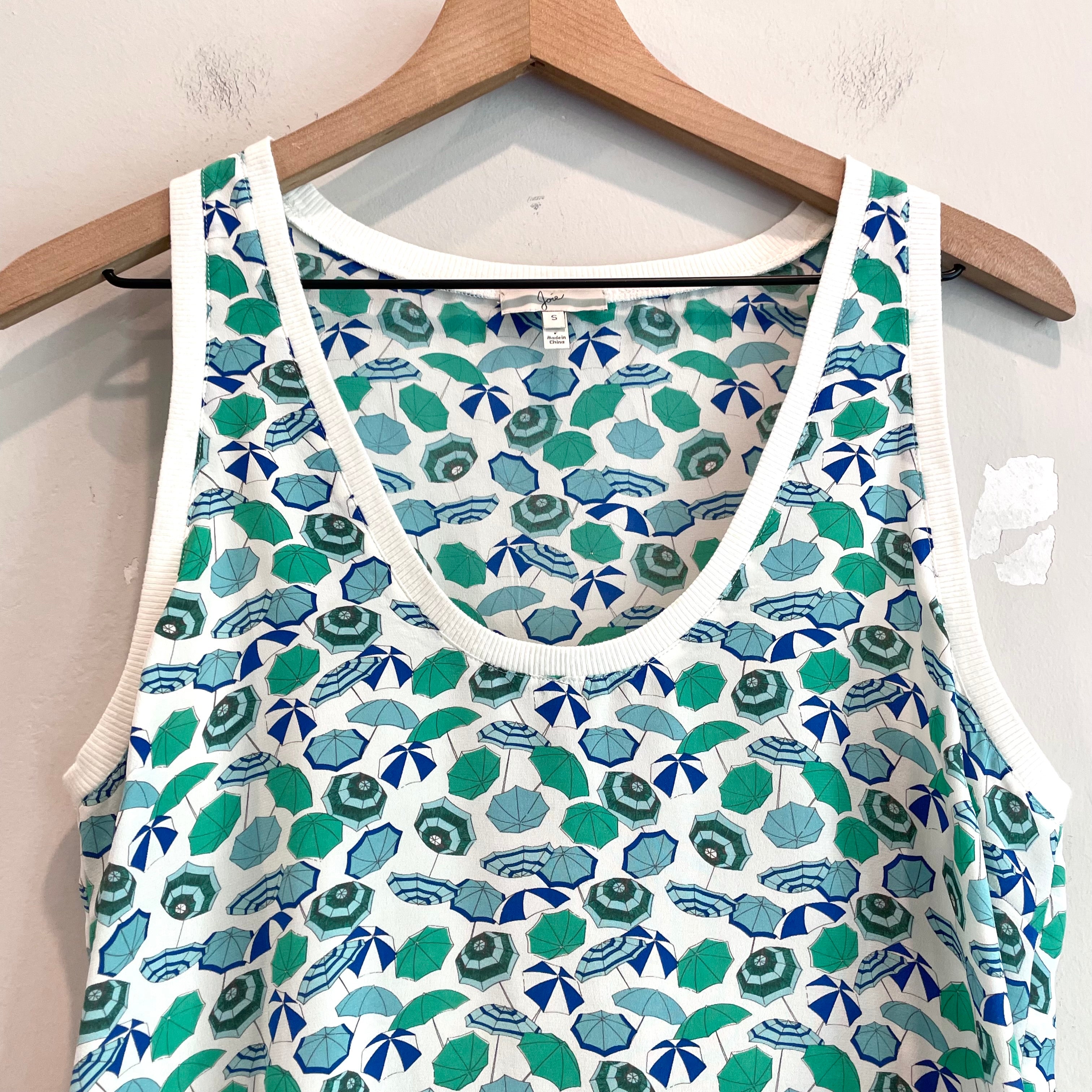 Silk Umbrella Tank Top