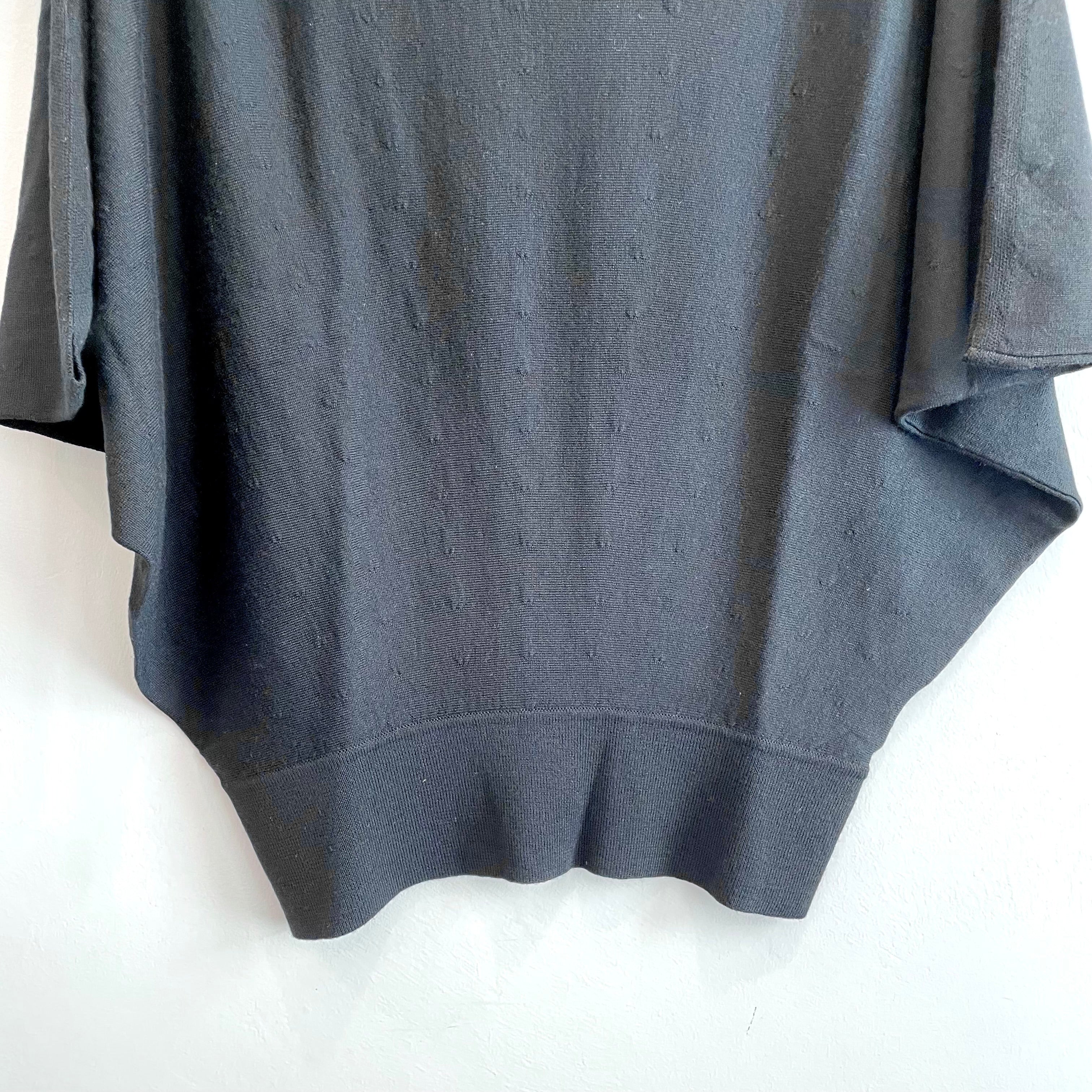 Merino Wool Batwing Sweater