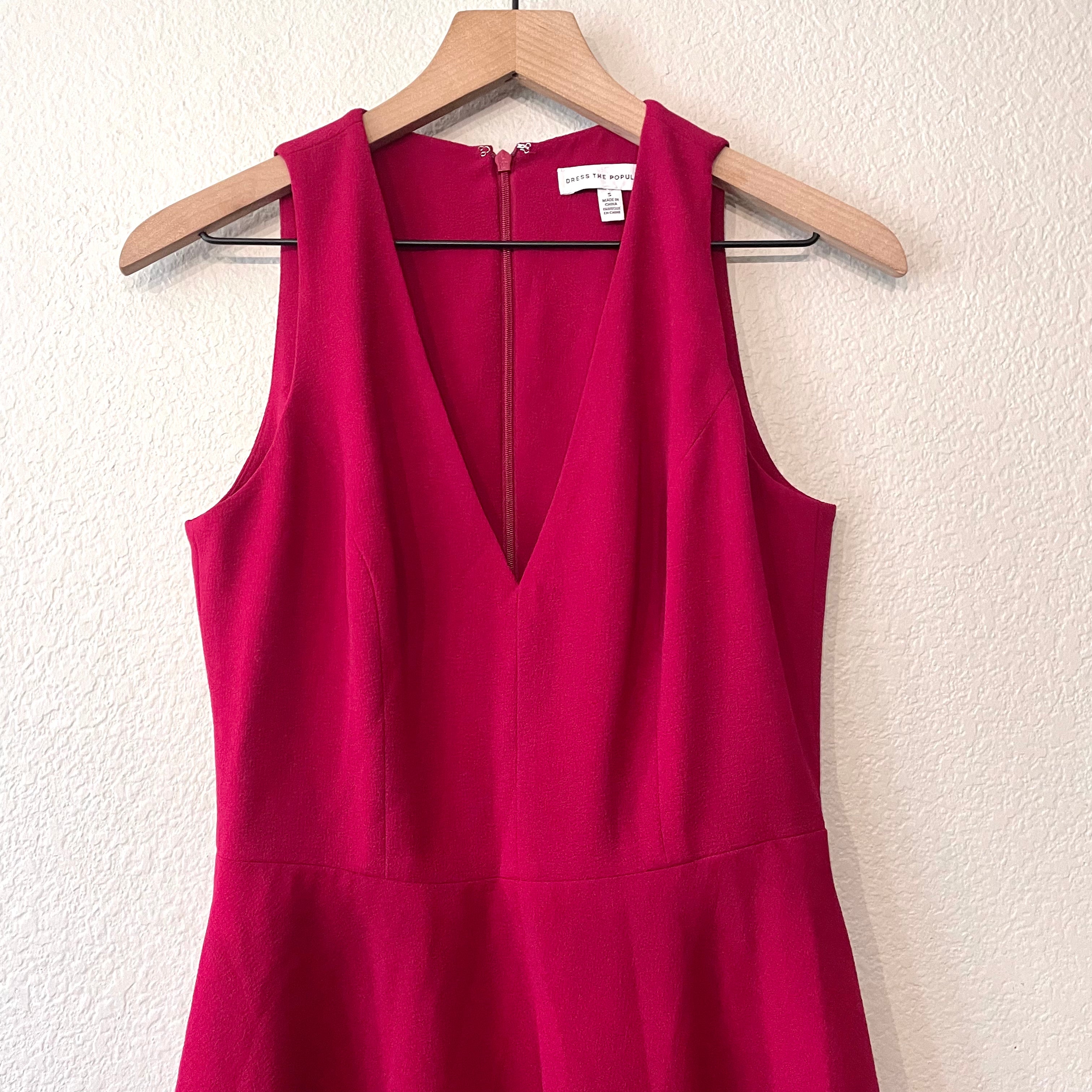 Sleeveless V-Neck Dress