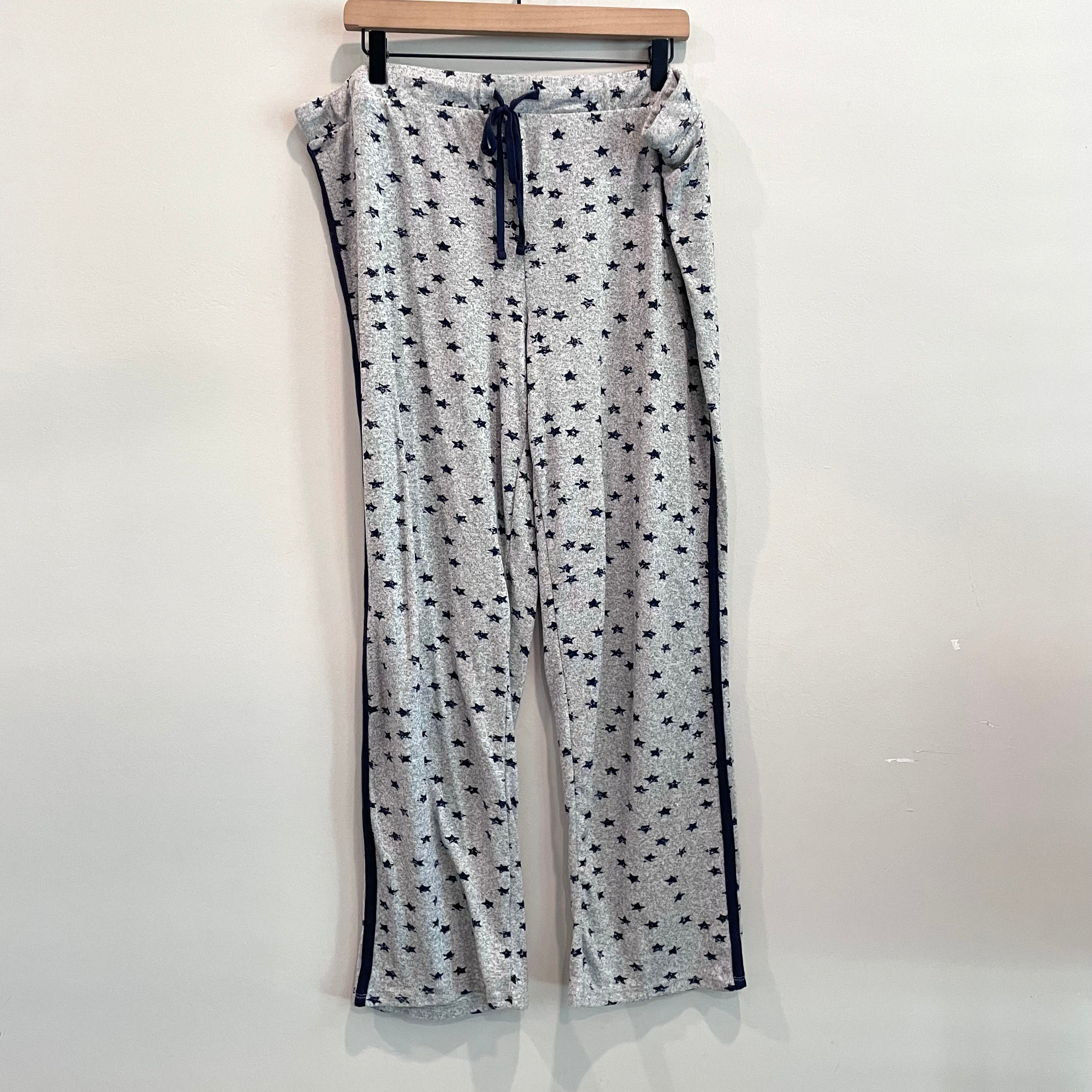 Star Print Knit PJ Set