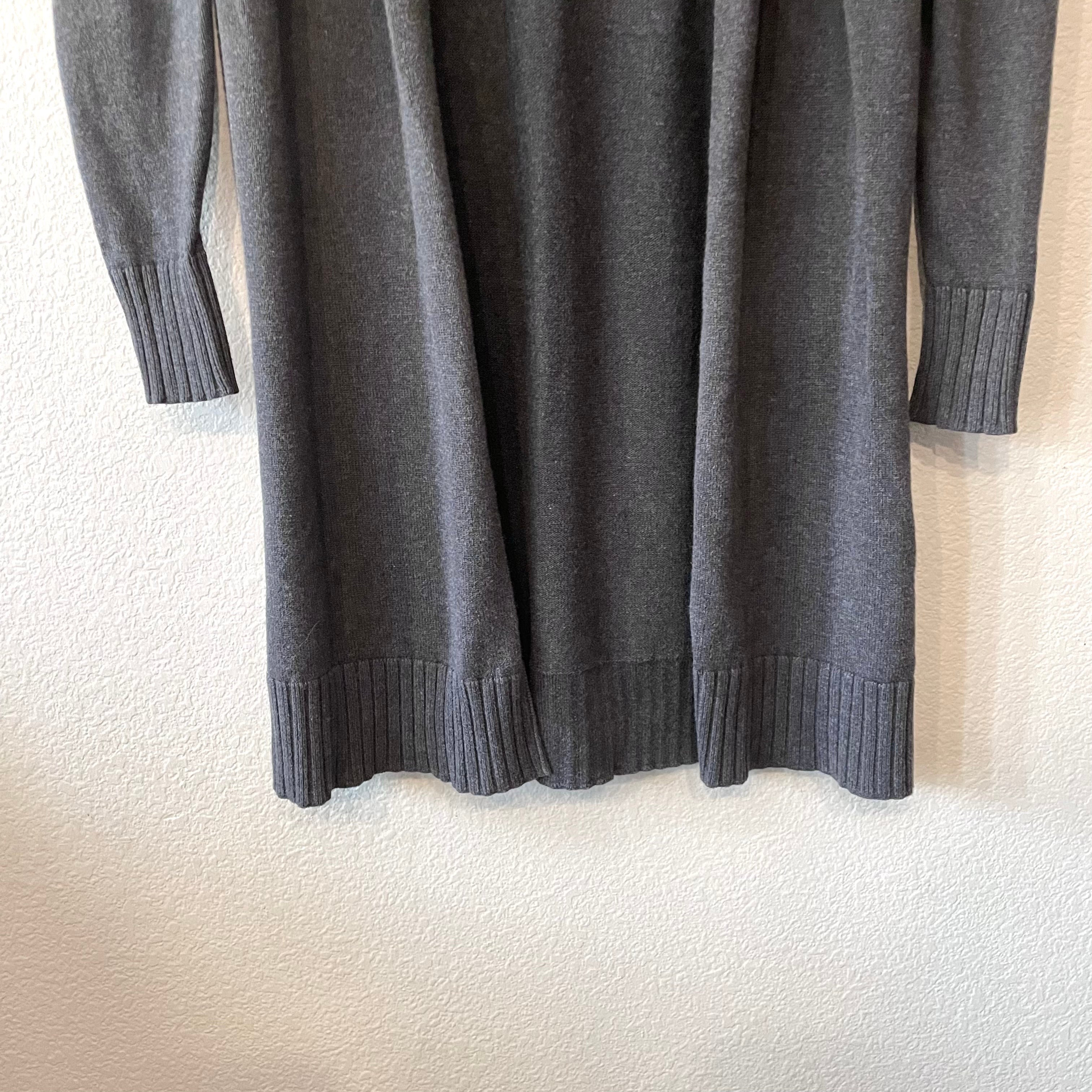 Open Mid-Length Cardigan