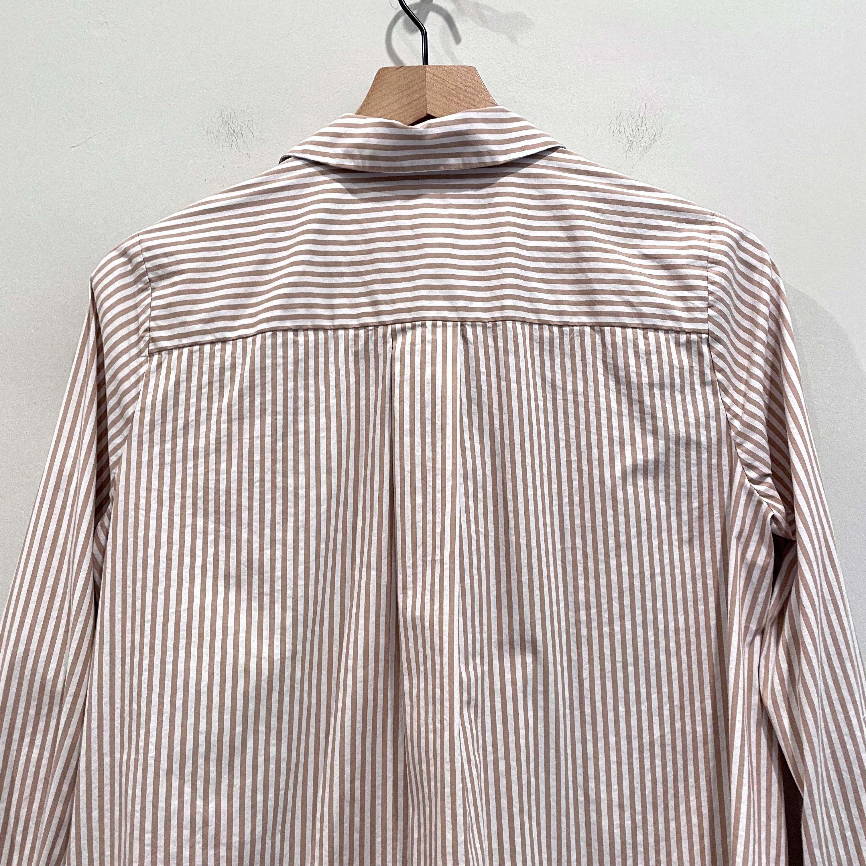 Striped Button Sleeve Top