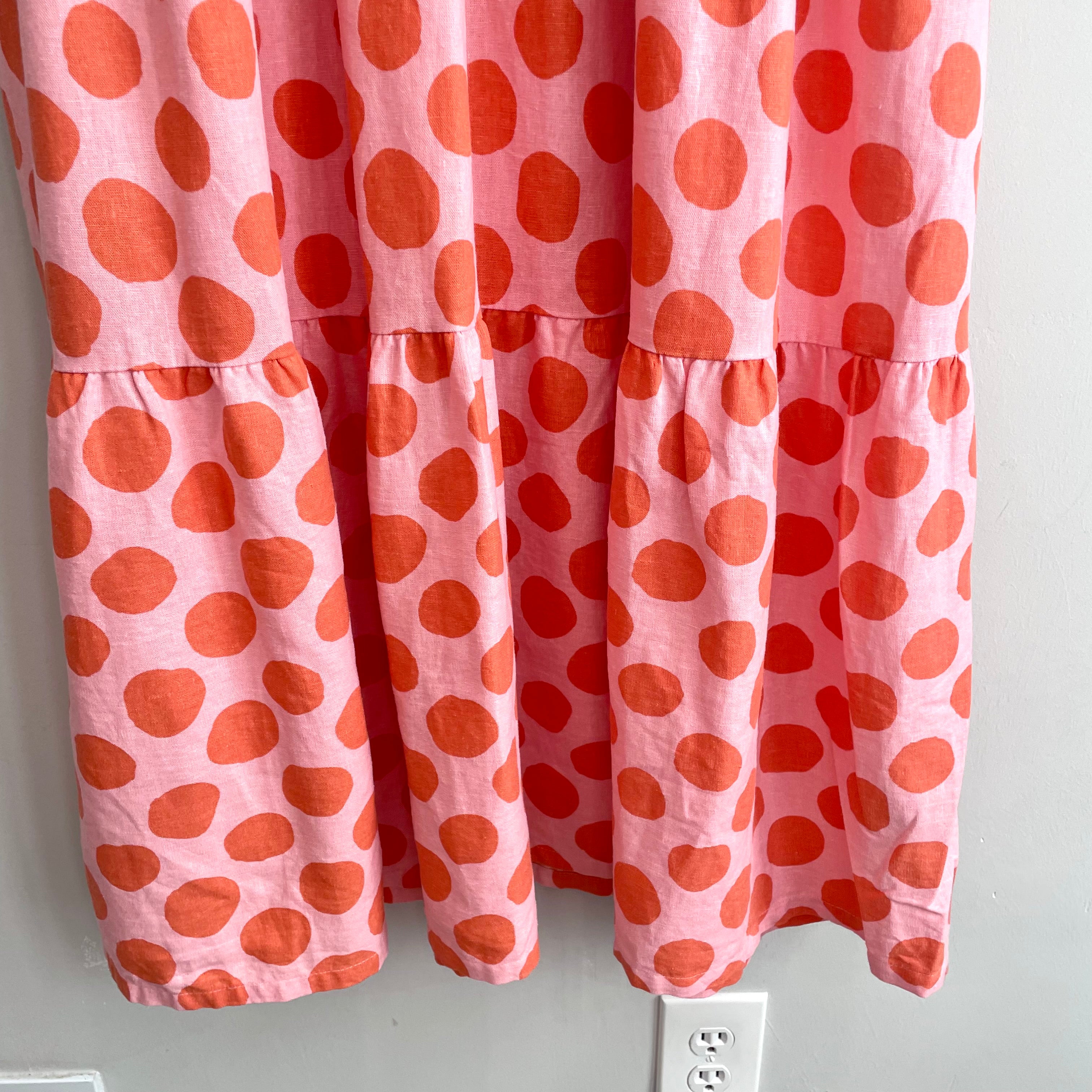 Polka Dot Maxi Dress