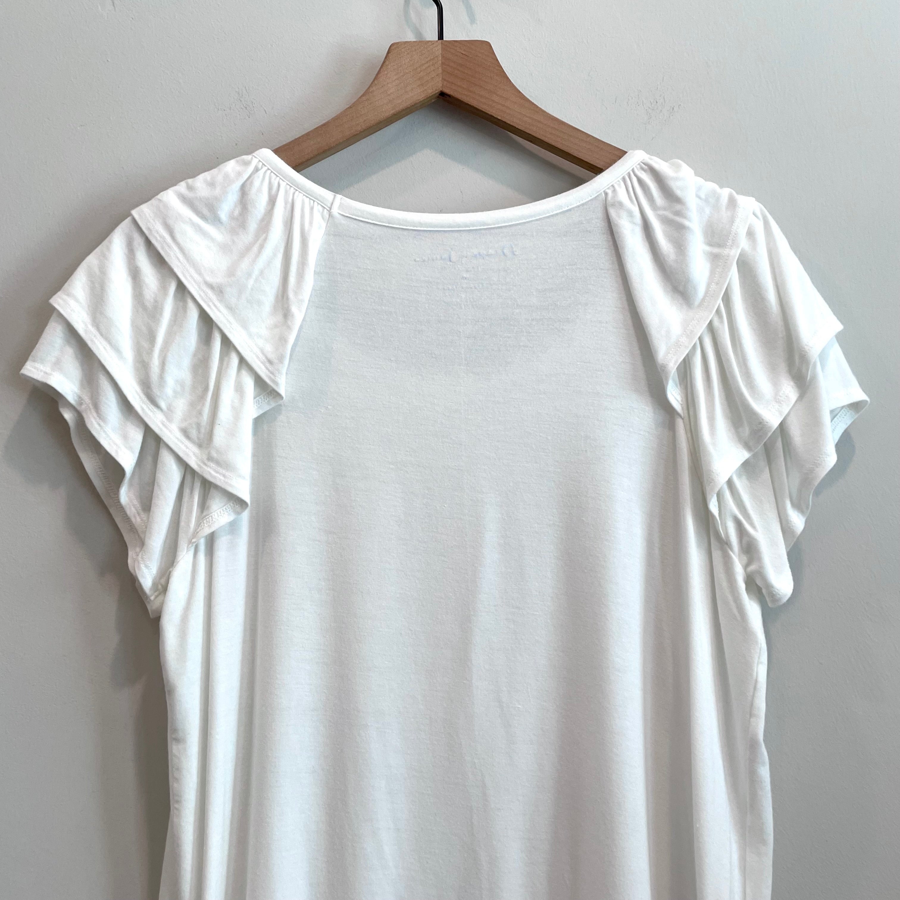 Tiered Ruffle Sleeve Tee