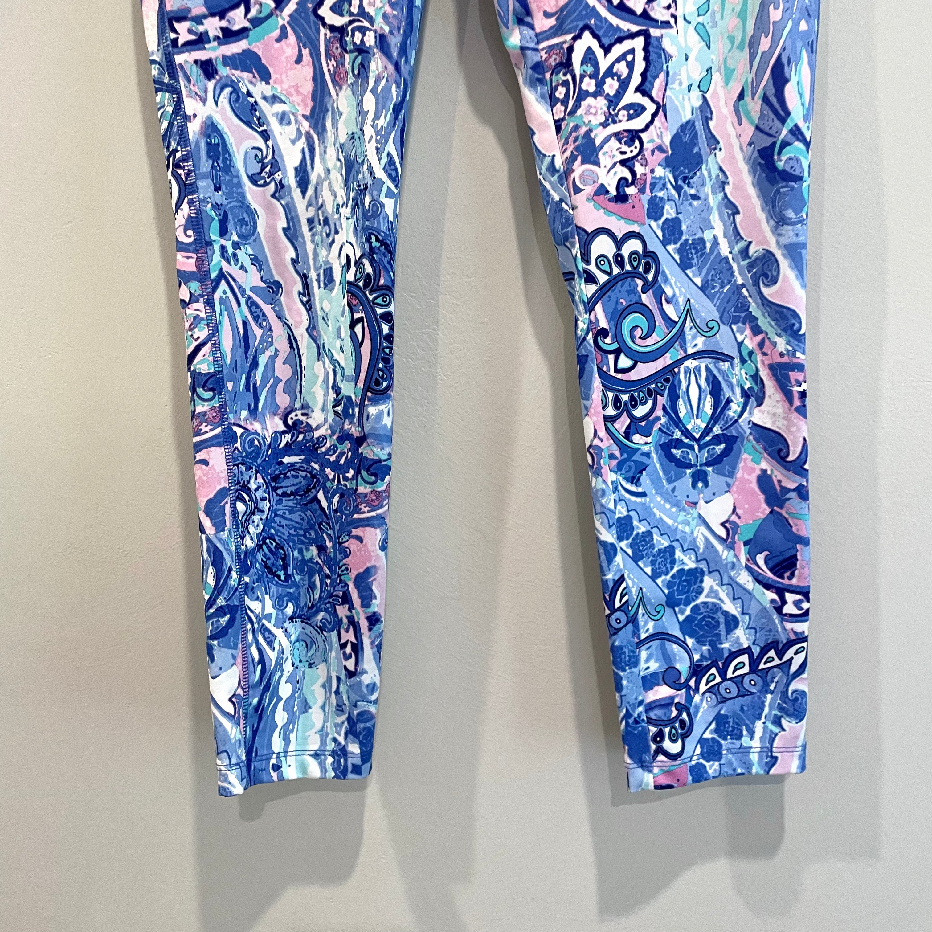 Paisley Cropped Leggings