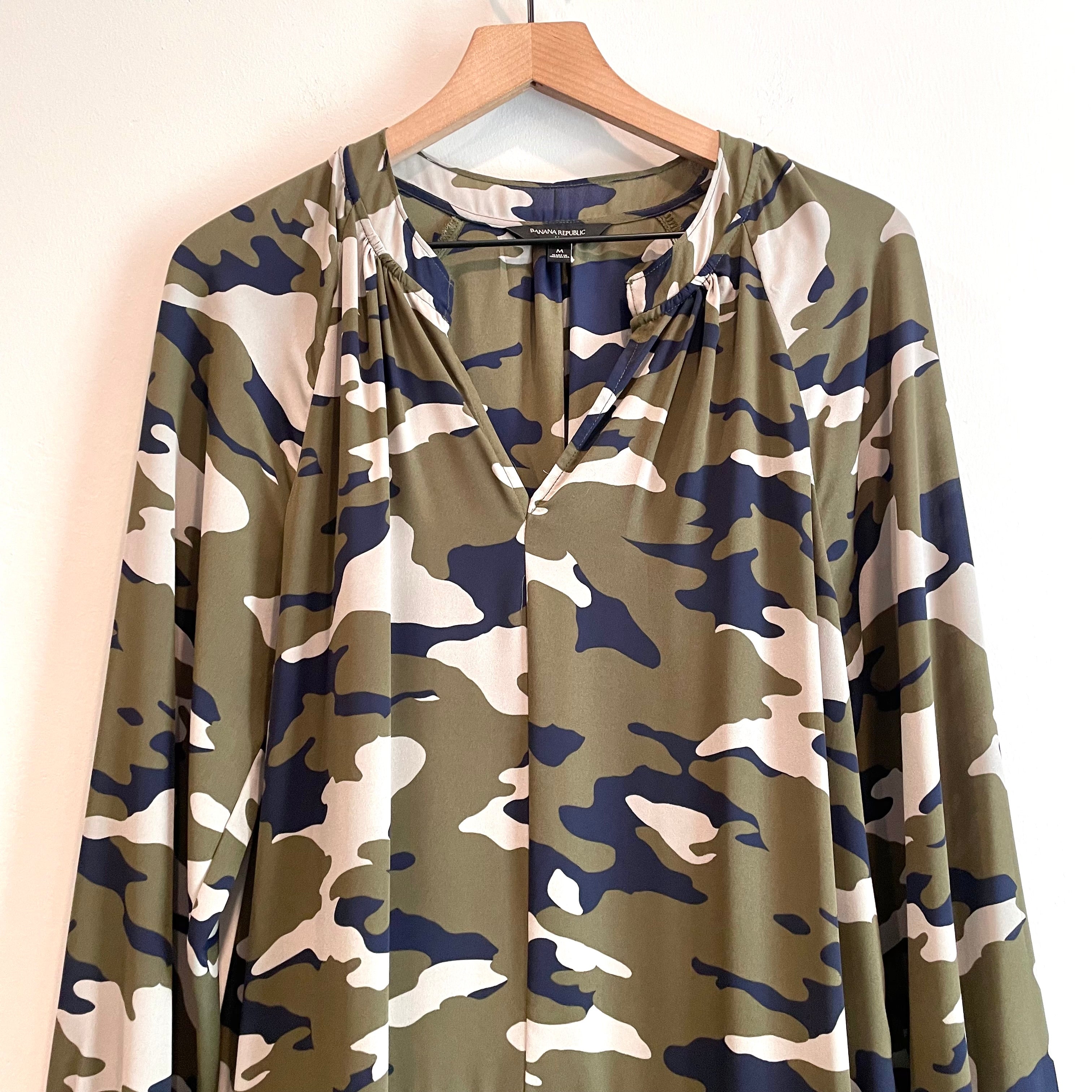 Camo Shift Dress