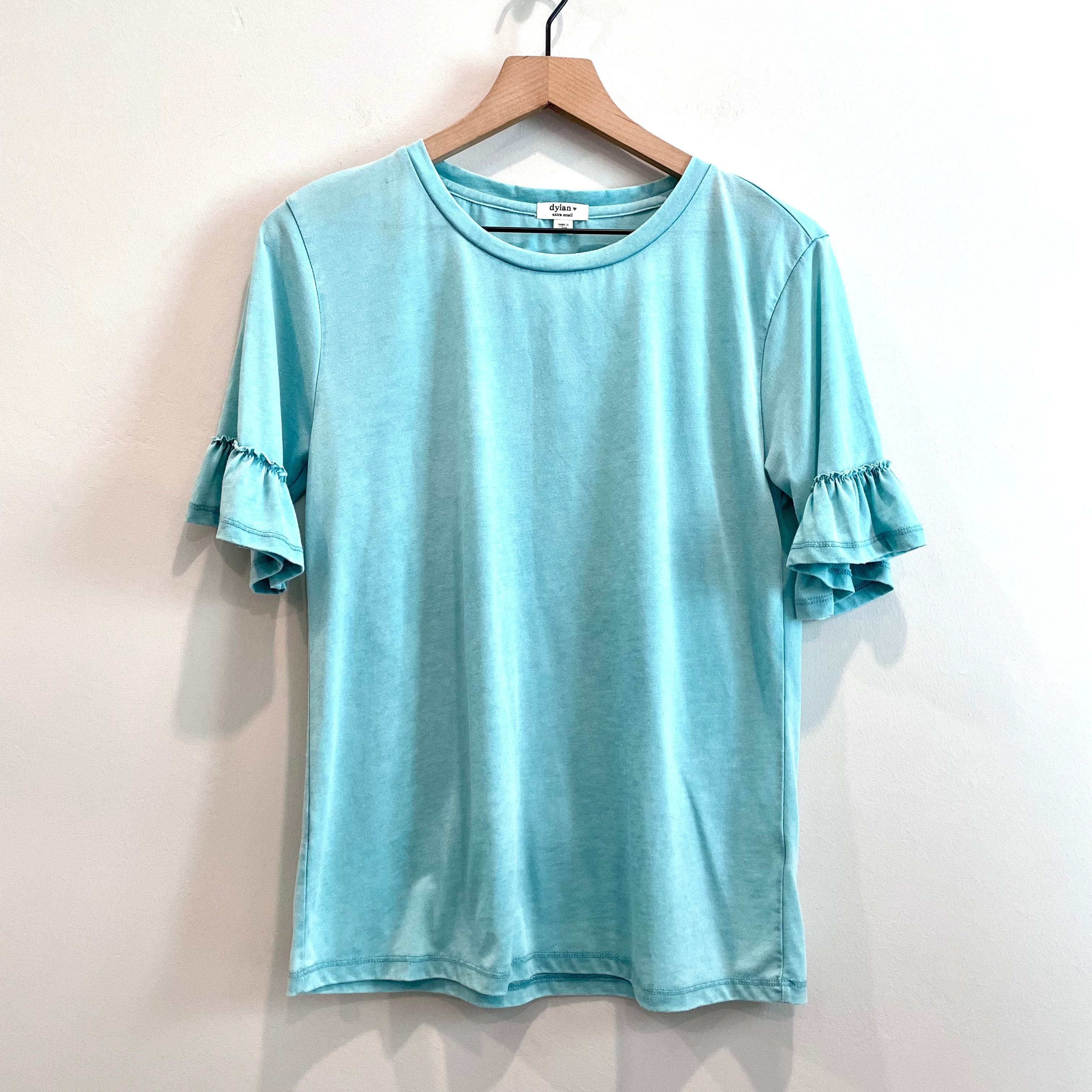 Bell Sleeves Burnout Tee