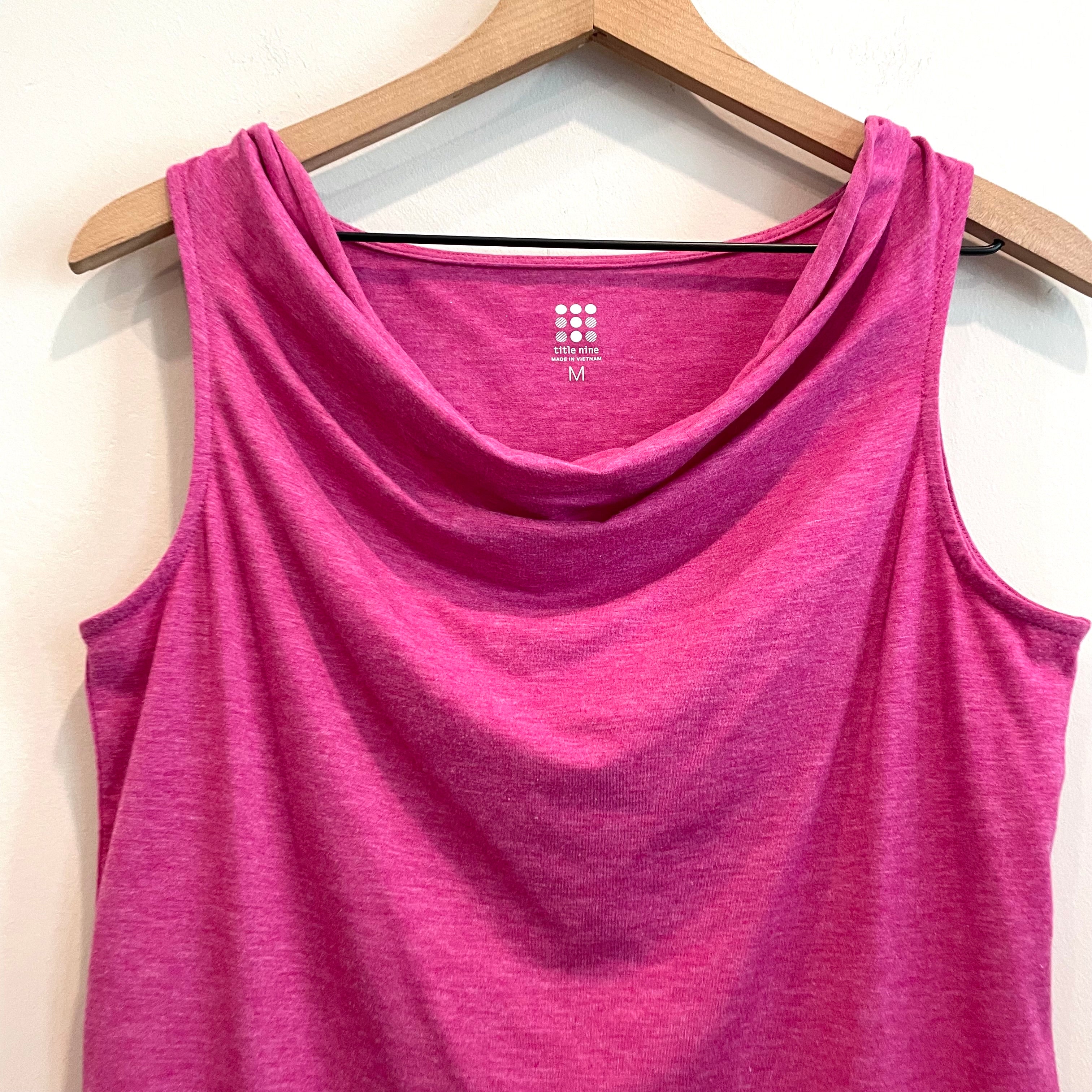 Sleeveless Draped Neck Top