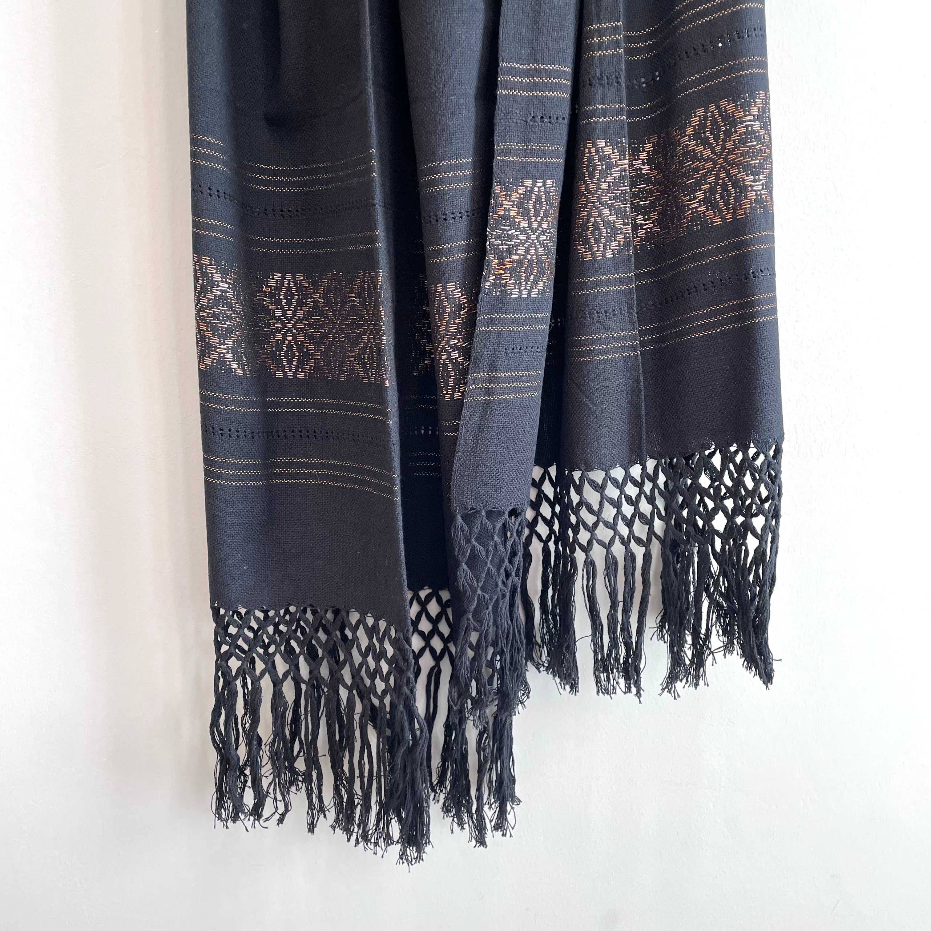 Braided Fringe shawl Scarf