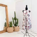 Floral Paisley Ruffle Dress-1