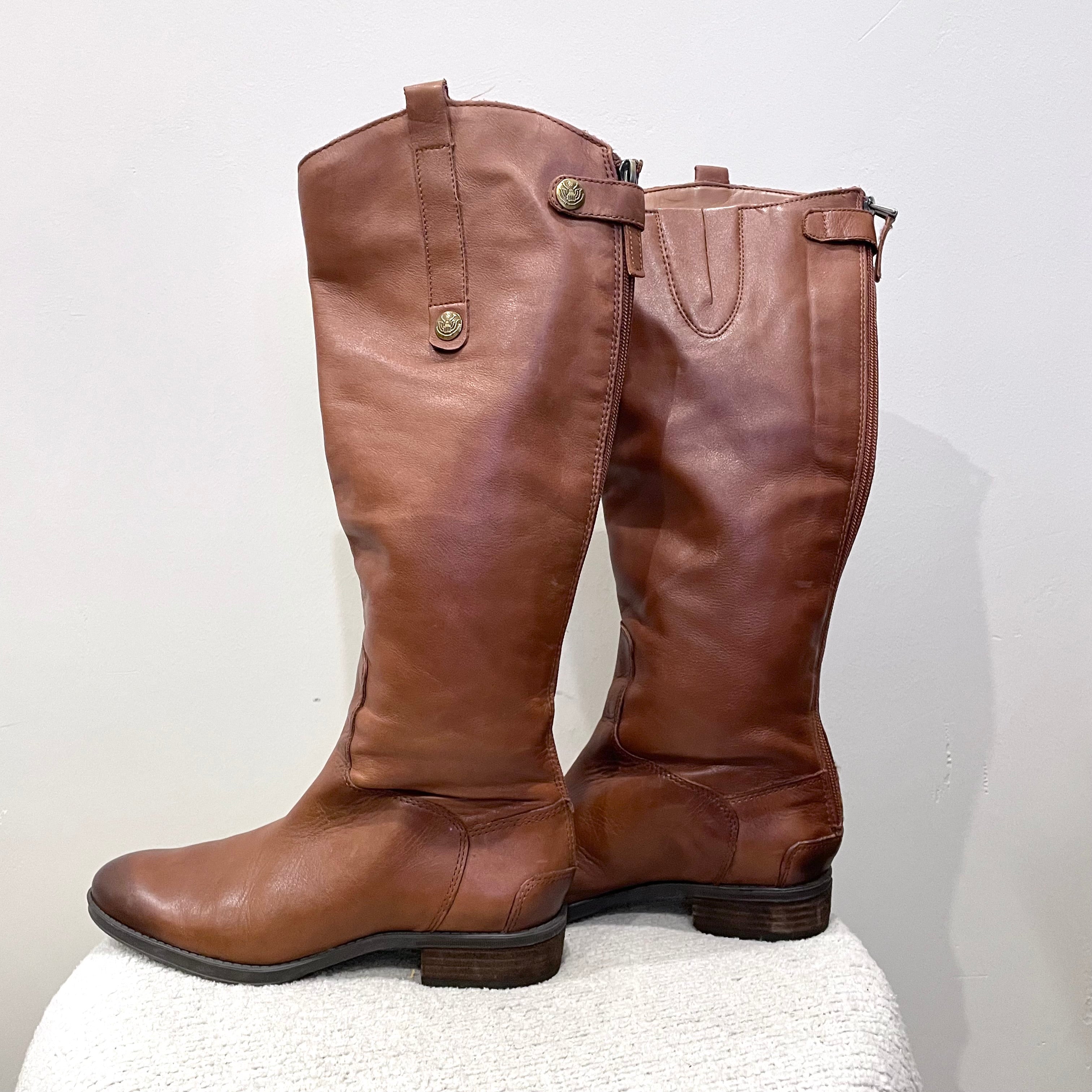 Zip Back Tall Riding Boots