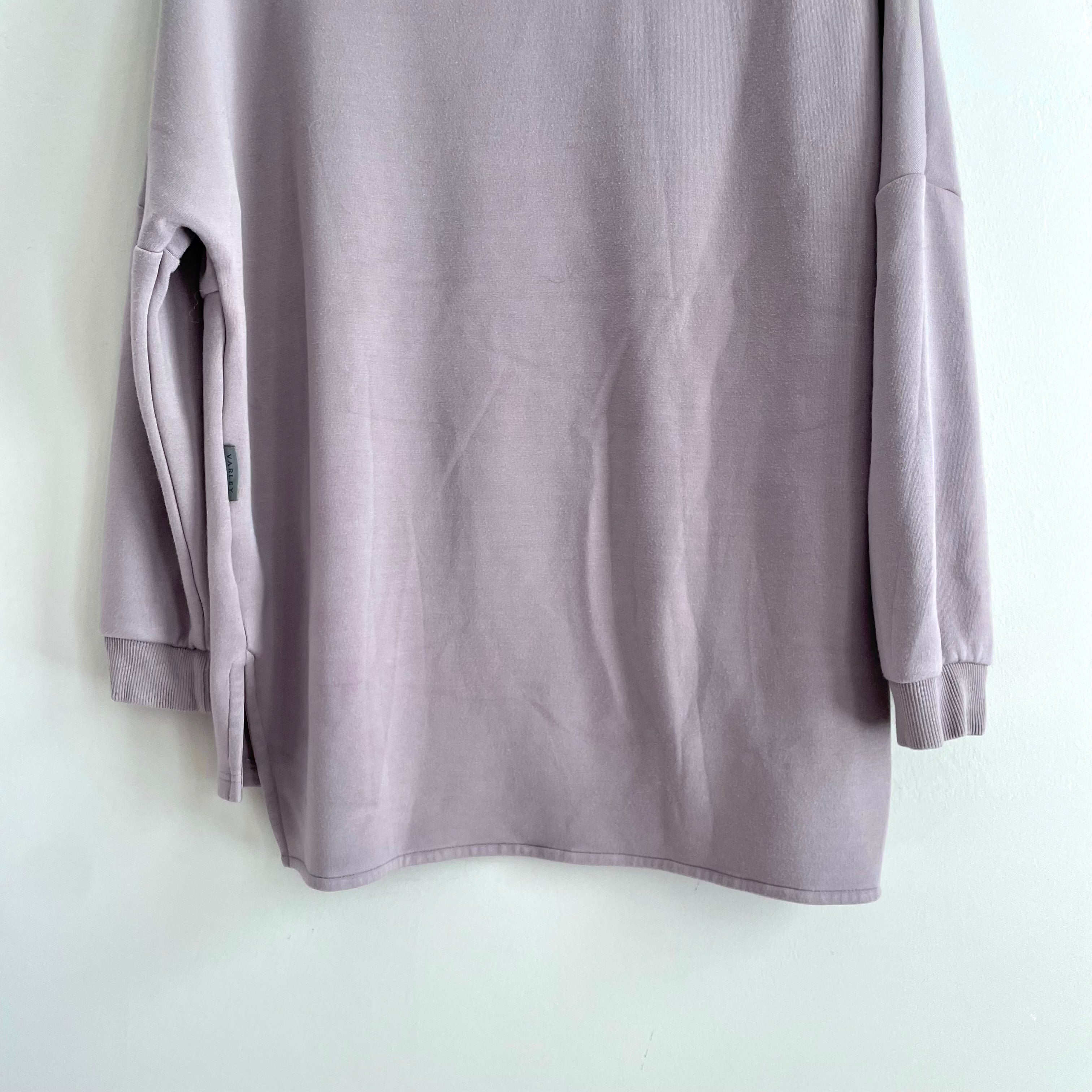 Zip Pocket Oversized Sweatshirt