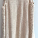 Tassel Trim Open Front Cardigan Vest-13