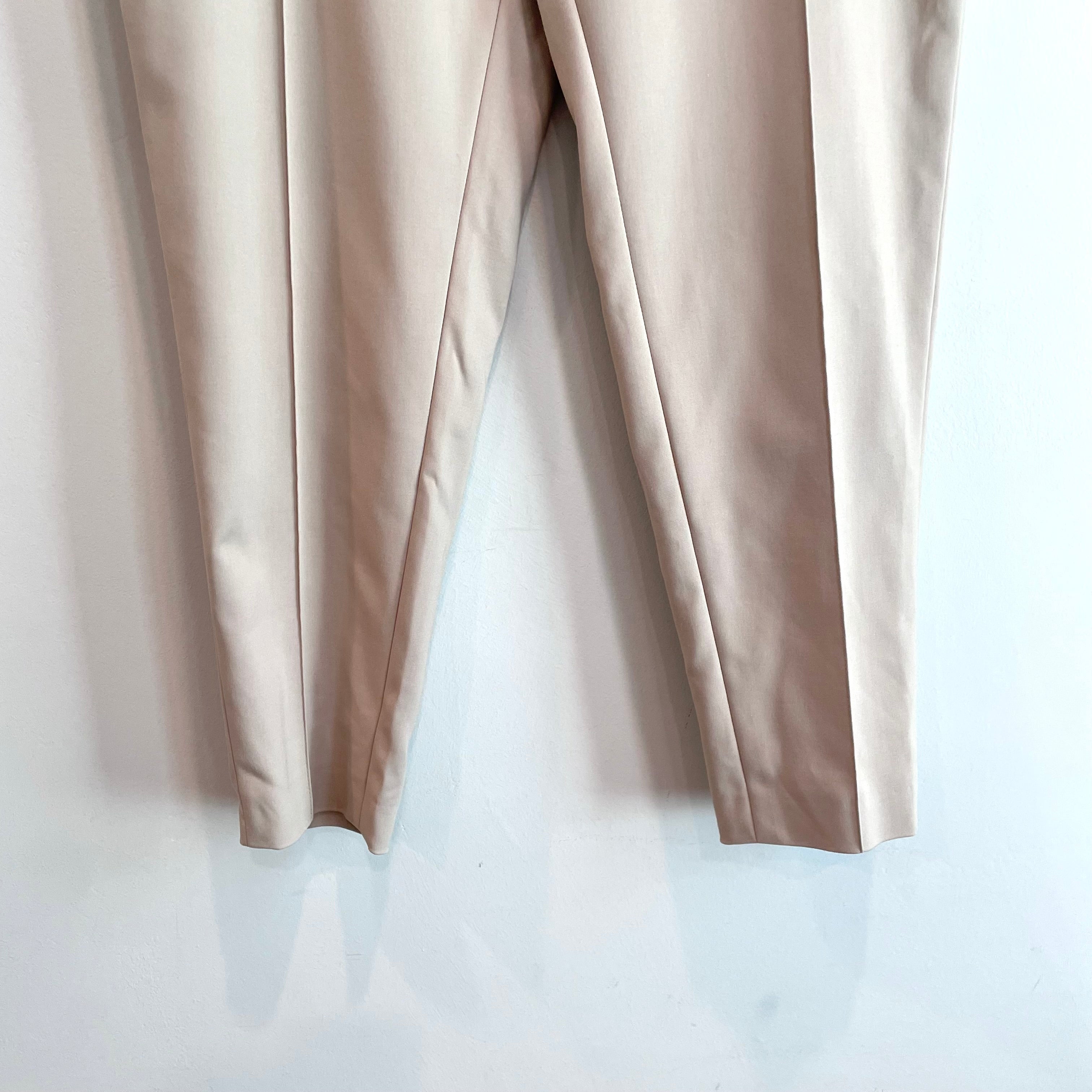 Front Seam Side Zip Pants