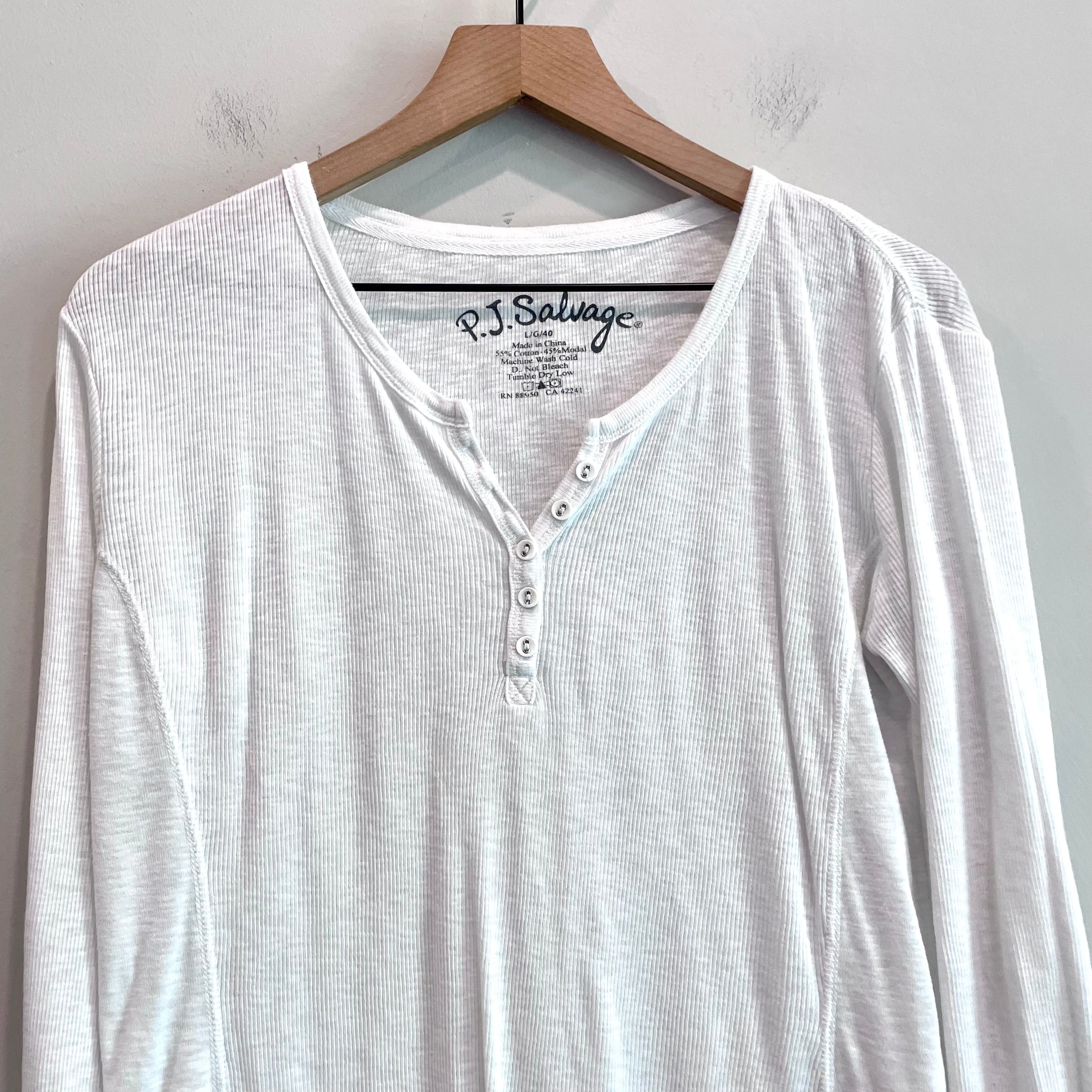 Henley Long Sleeve Top