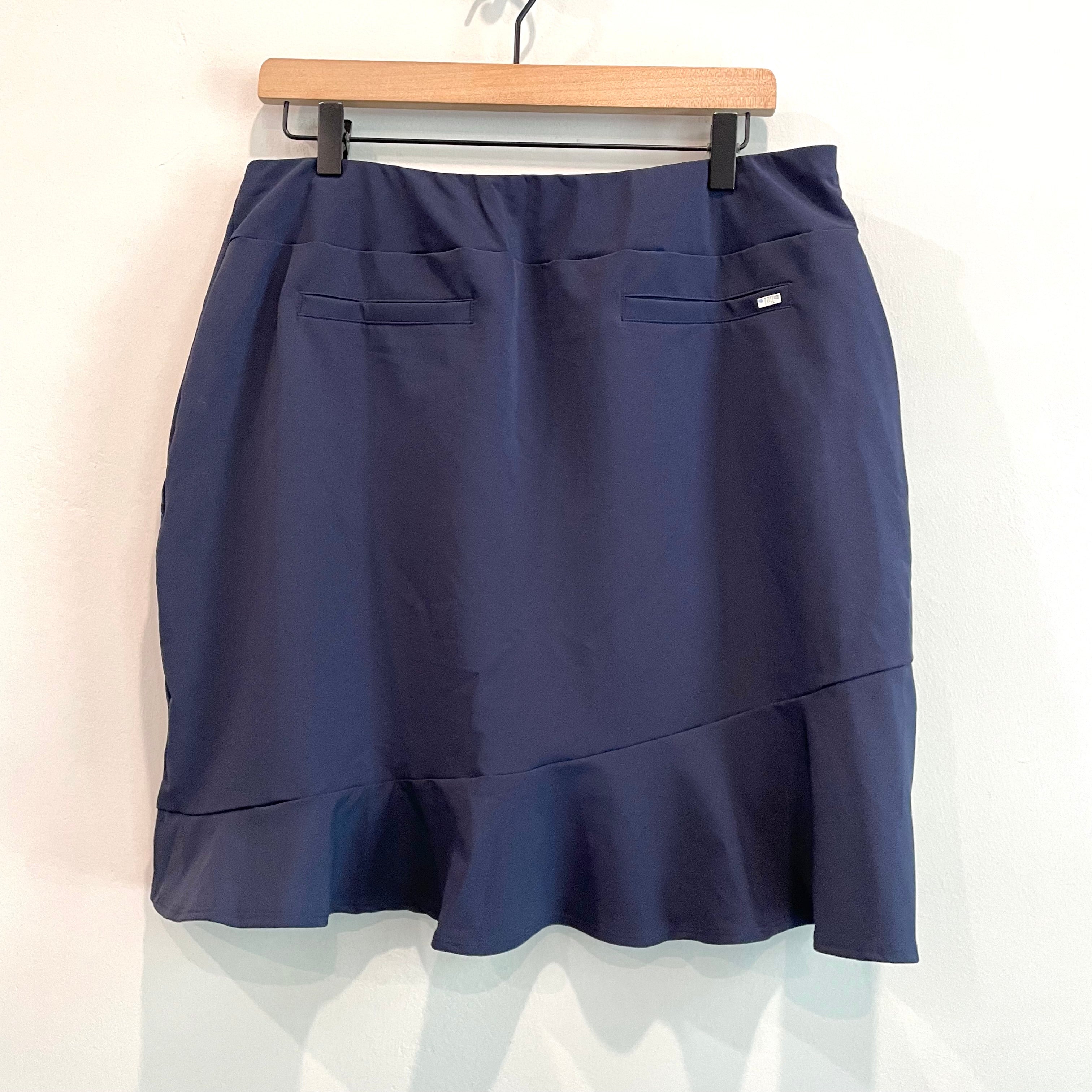 Ruffle Hem Skort