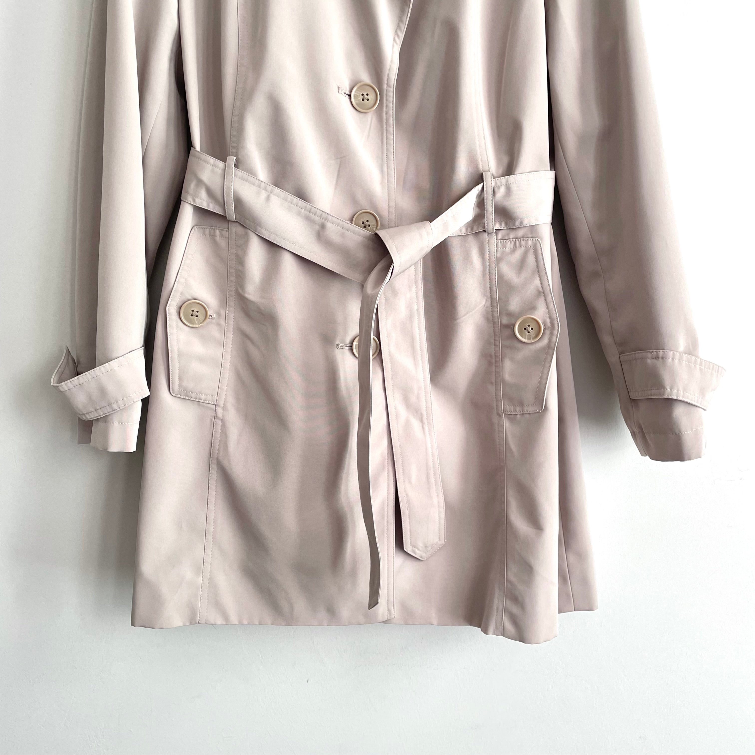 Button Down Trench Coat