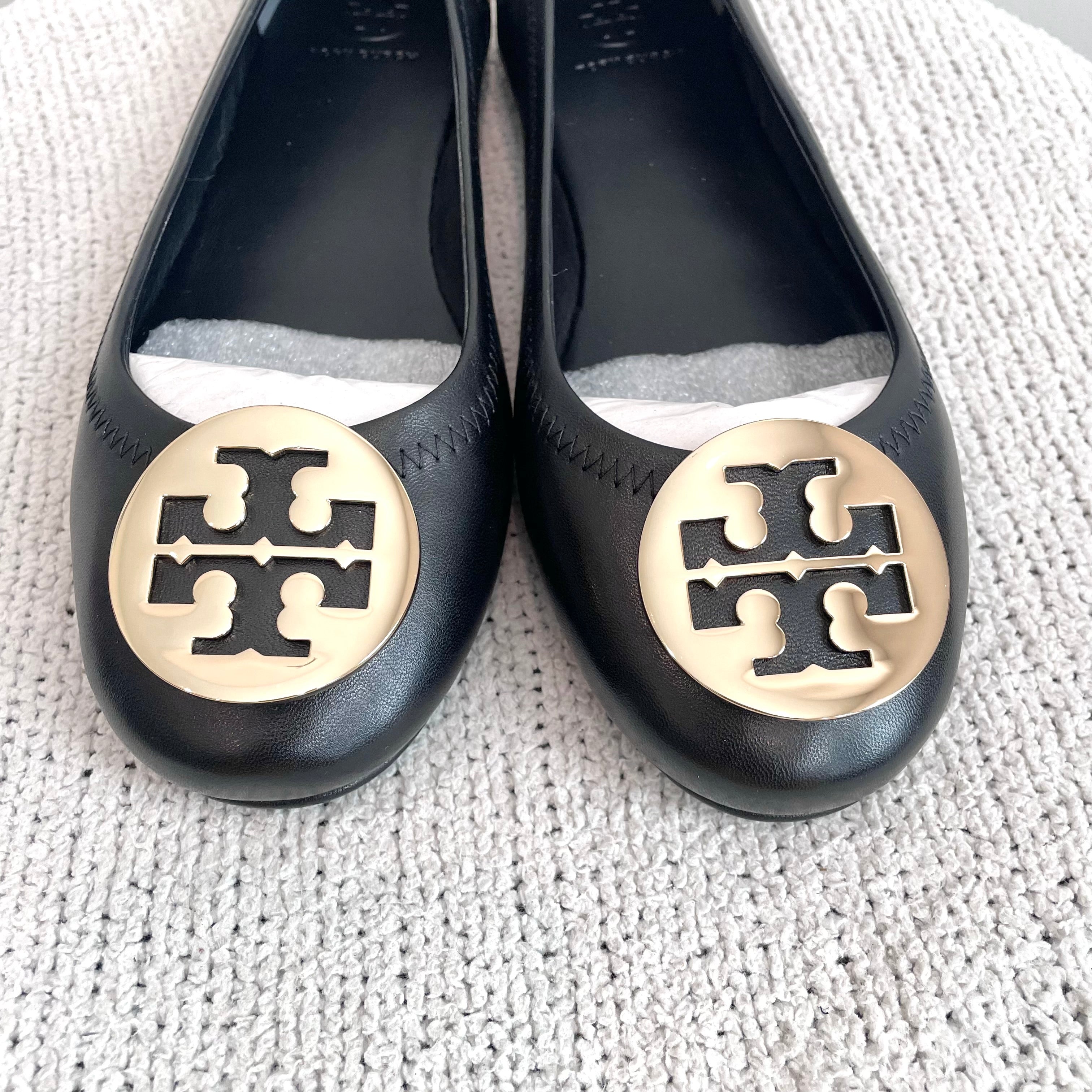 Leather Travel Ballet Flats