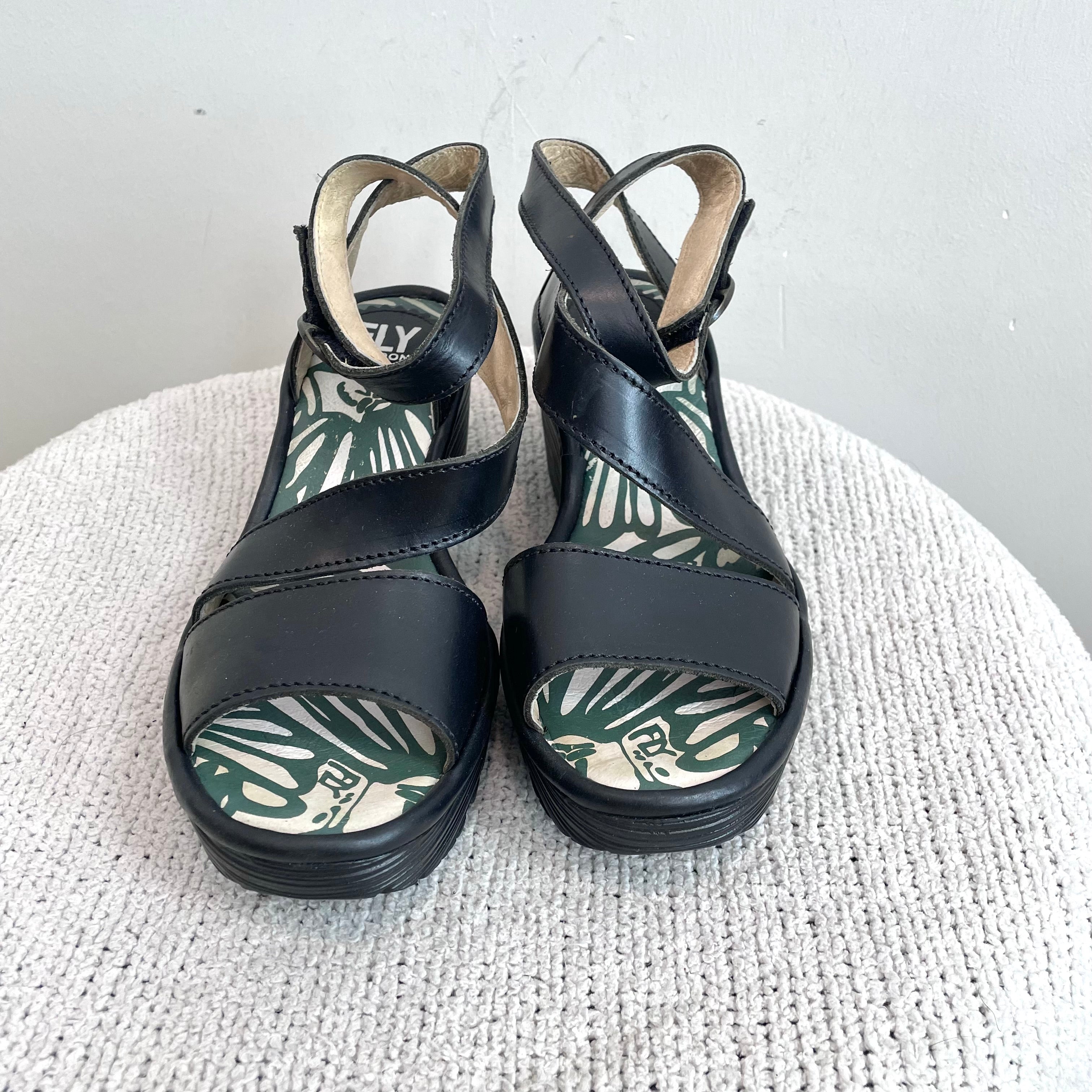 Strappy Platform Open Toe Sandals